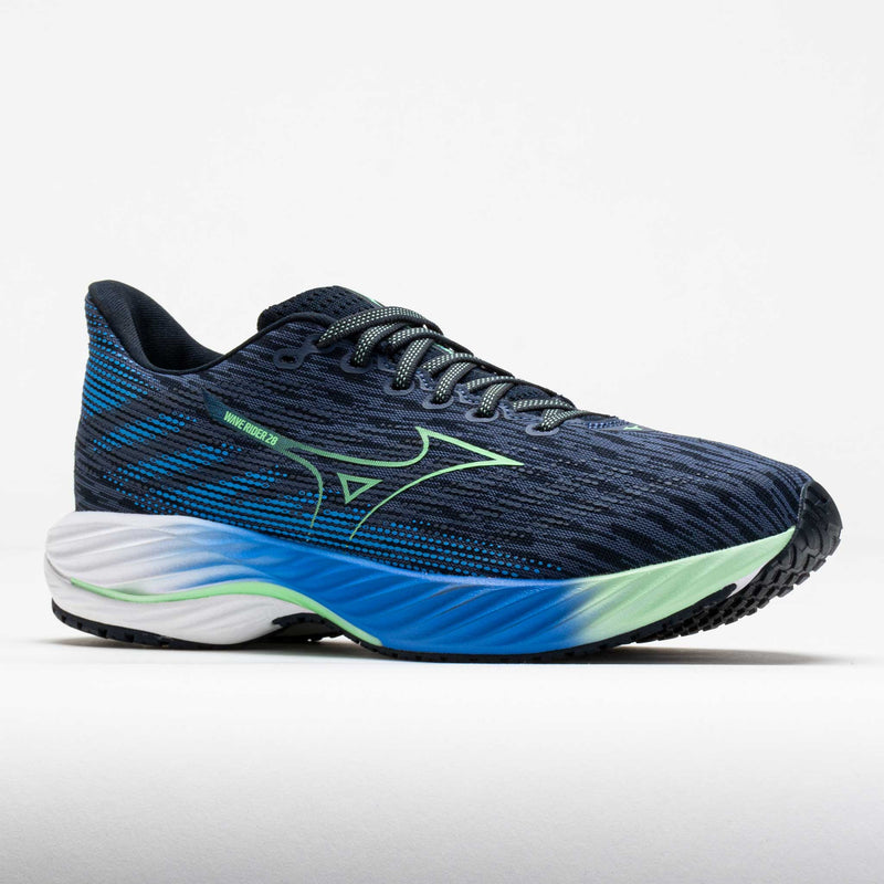 Mizuno Wave Rider 28 Men's Vintage Indigo/Neo Mint