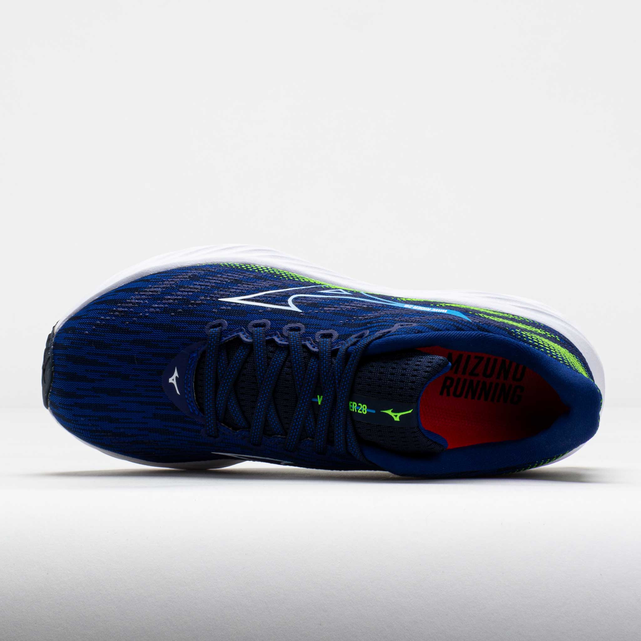 Mizuno Wave Rider 28 Men's Reflex Blue C/White – Holabird Sports