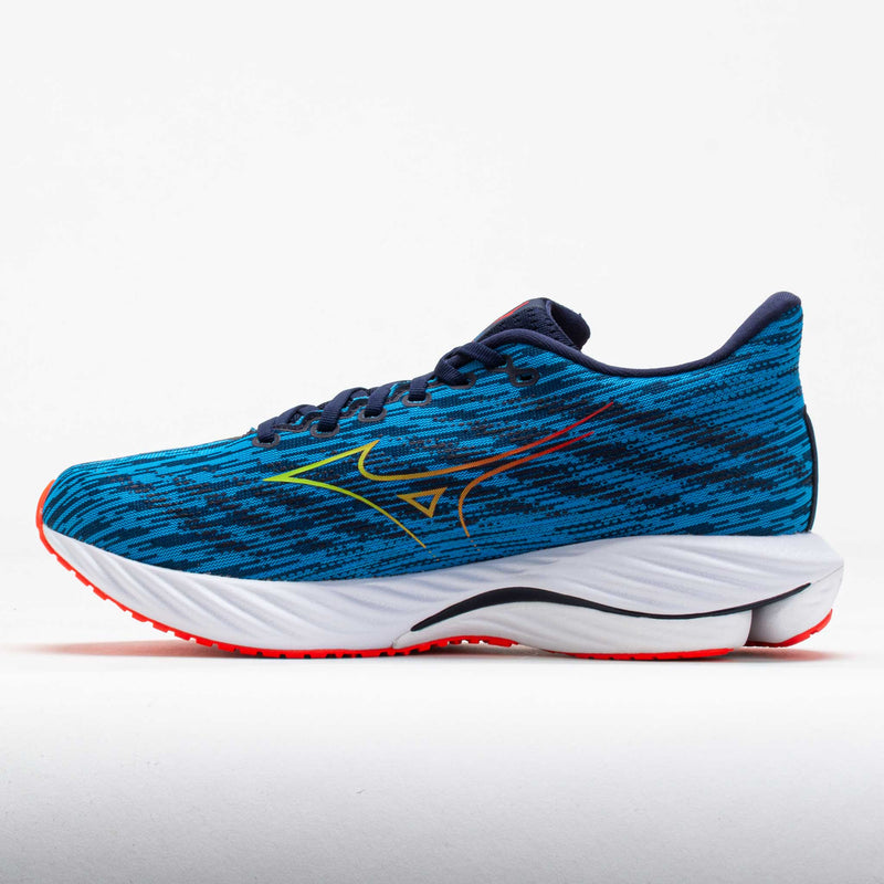 Mizuno Wave Rider 28 Men's Blue Pace/Green Gecko
