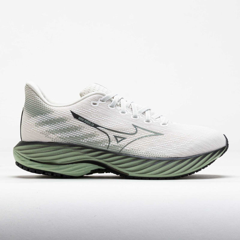 Mizuno Wave Rider 28 Men's Snow White/Frosty Green