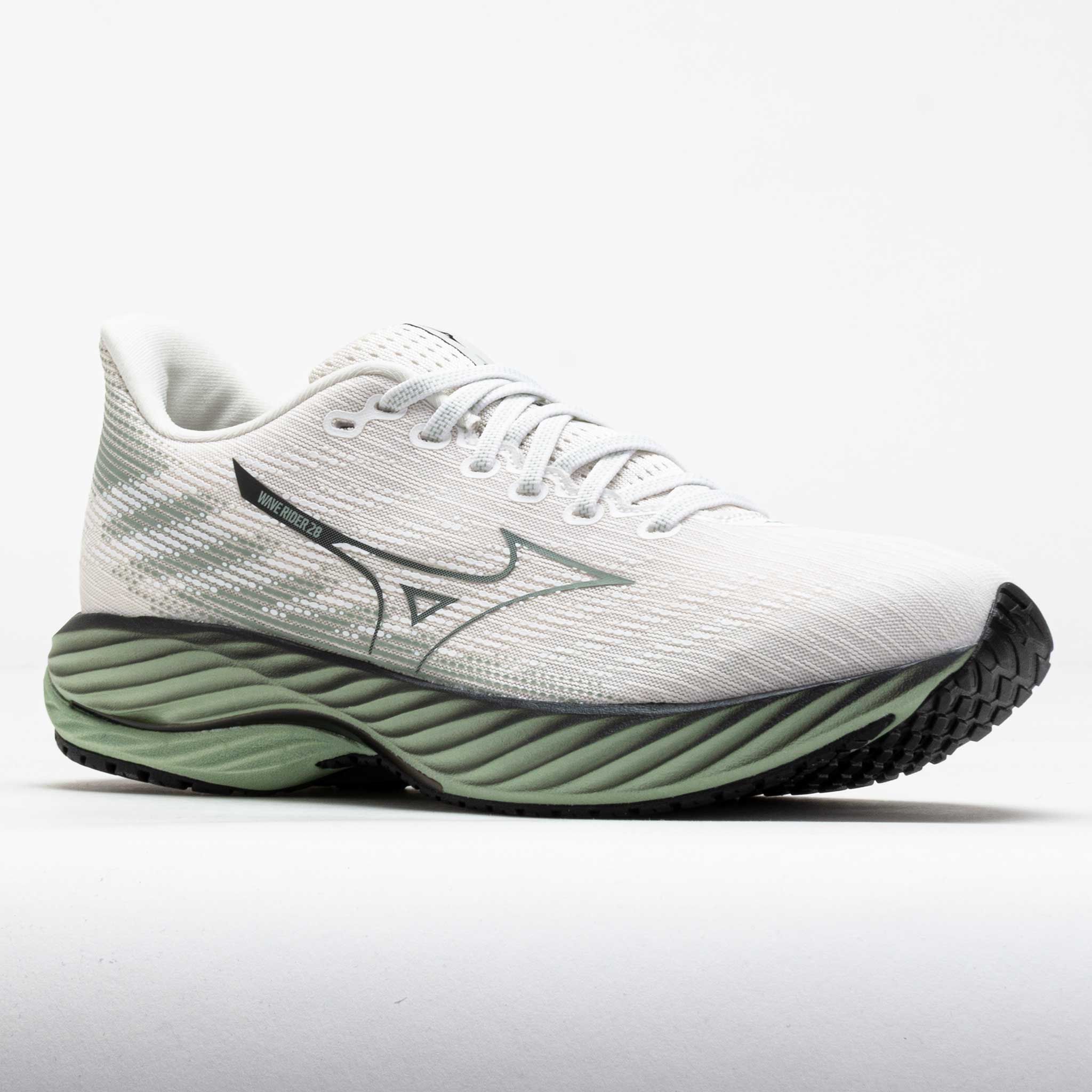 Mizuno Wave Rider 28 Men's Snow White/Frosty Green