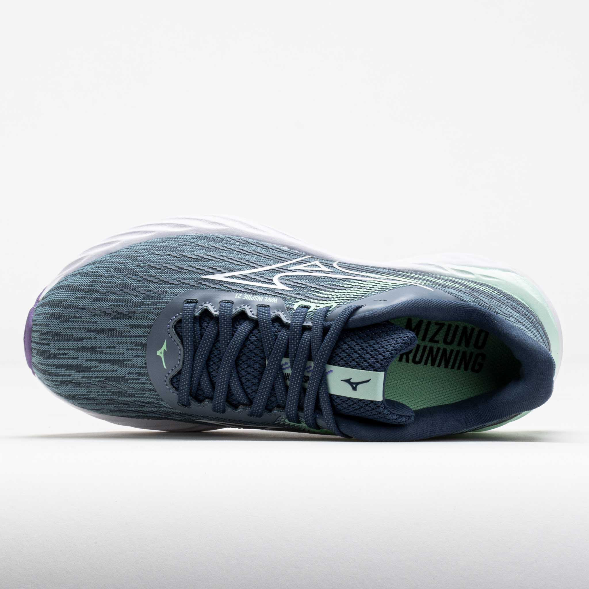 Mizuno Wave Inspire 21 Women's Tradewinds/White – Holabird Sports