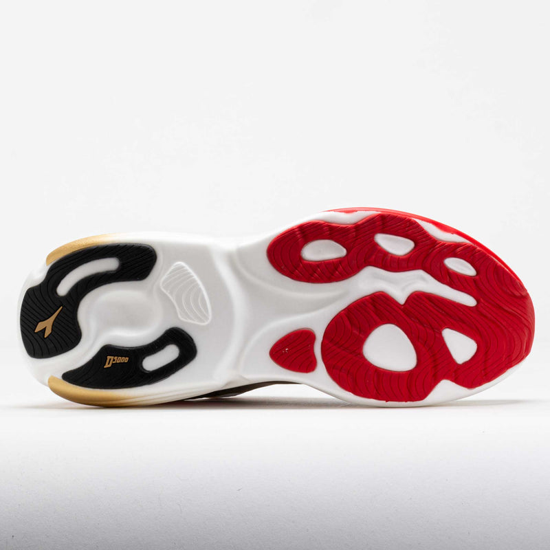 Diadora Atomo Star Unisex White/Metallic Gold/Firey Red