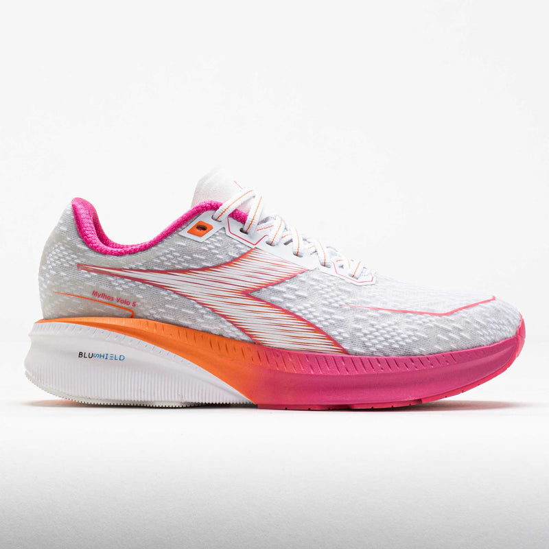 Diadora Mythos Blushield Volo V Women's White/Fandango Pink/Nectarine