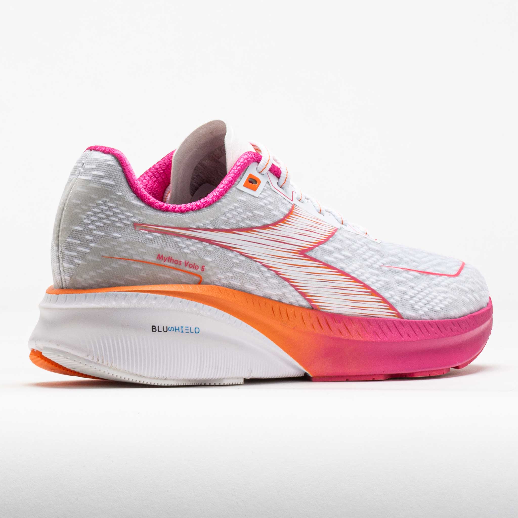 Diadora Mythos Blushield Volo V Women's White/Fandango Pink/Nectarine
