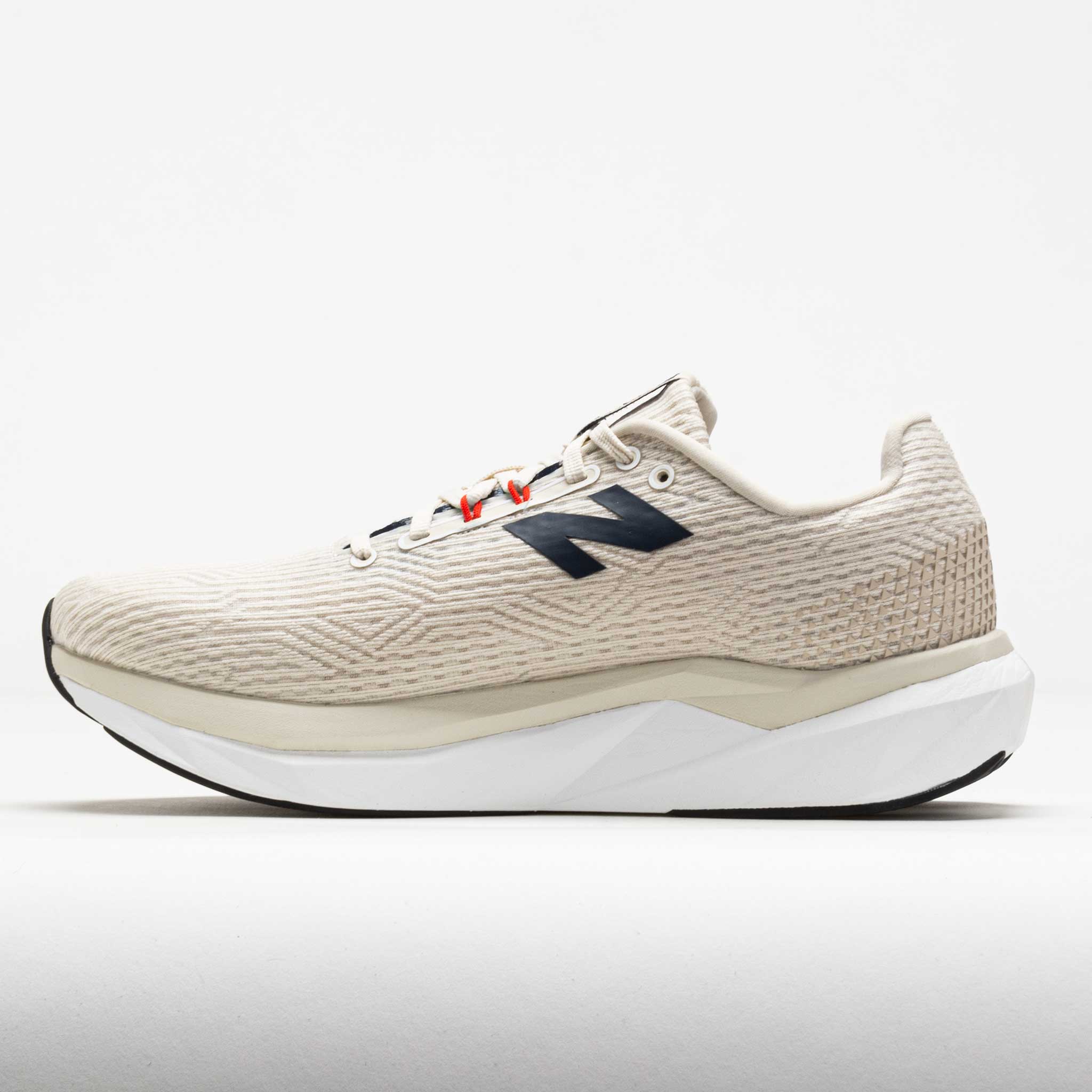 New Balance FuelCell Propel v5 Men's Linen/NB Navy/Neo Flame