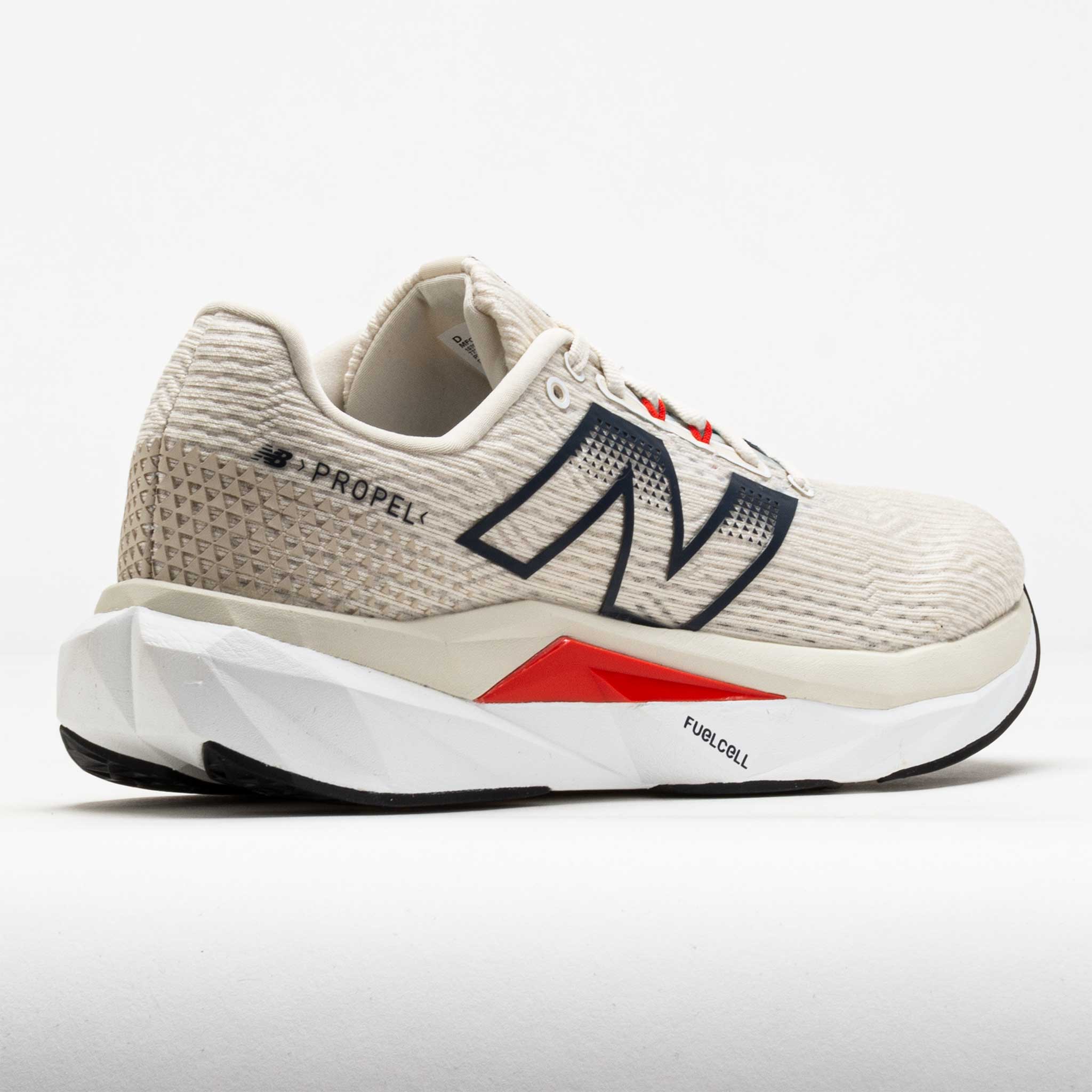 New Balance FuelCell Propel v5 Men's Linen/NB Navy/Neo Flame