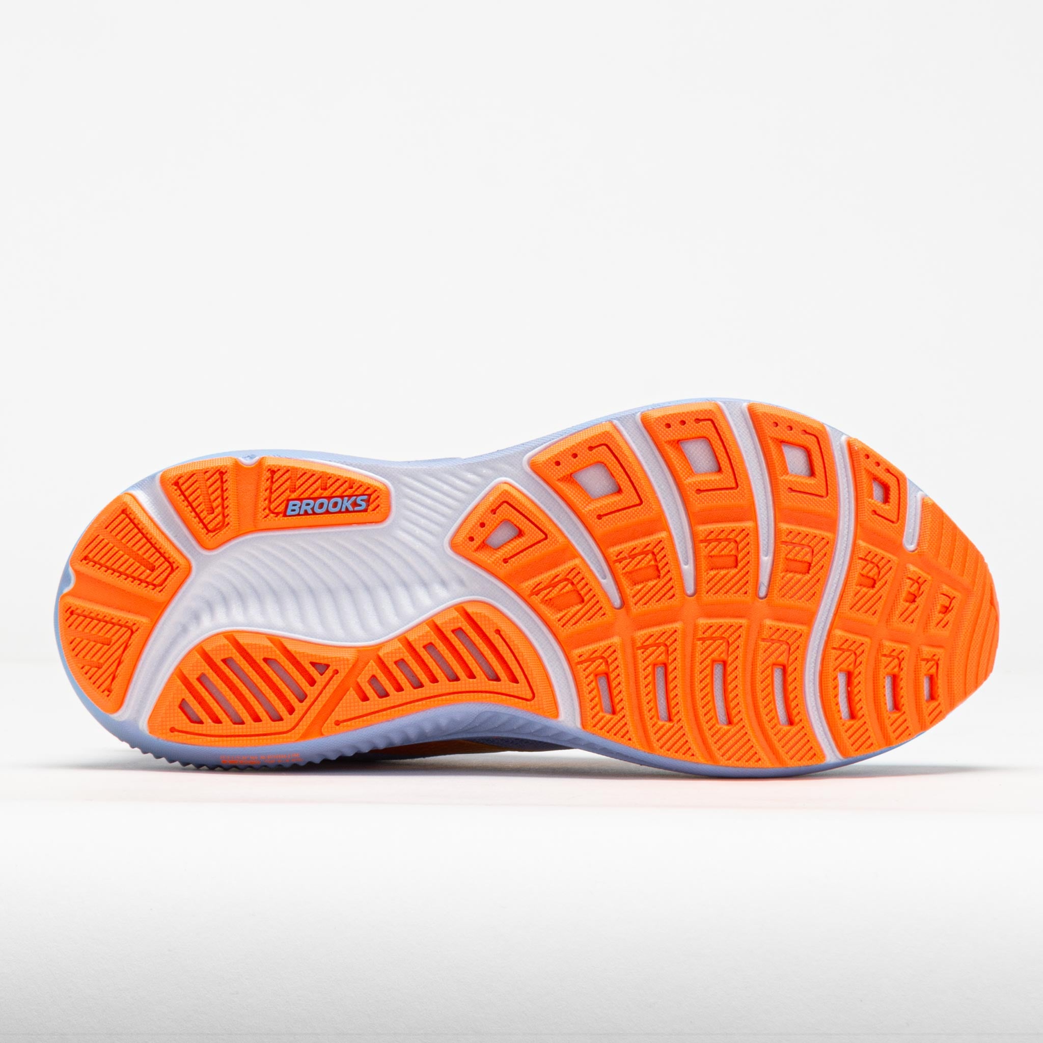 Brooks Ghost 17 Women's Blue Heron/White/Orange