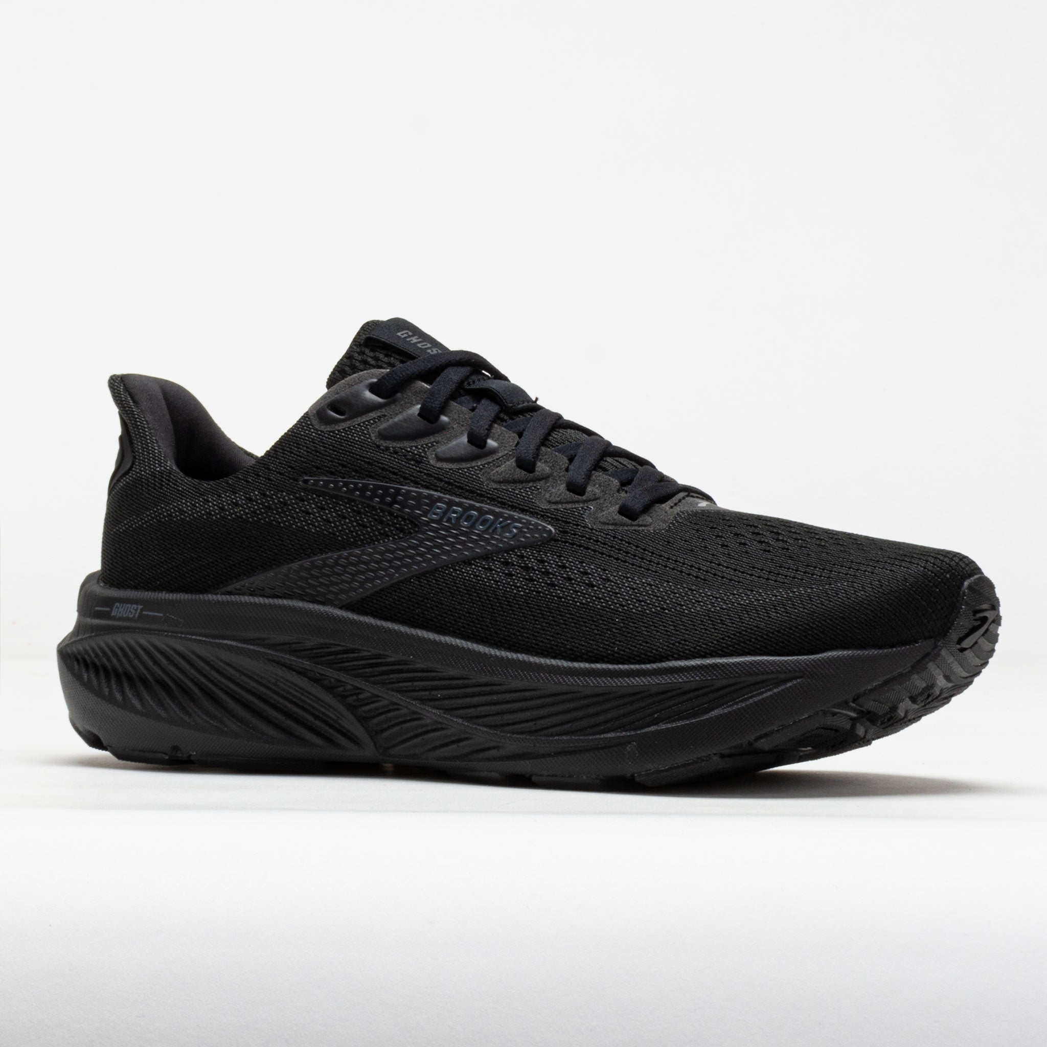 Brooks Ghost 17 ランニングシューズ ブラック Brooks Ghost 17 Men's Black/Black/Ebony – Holabird Sports