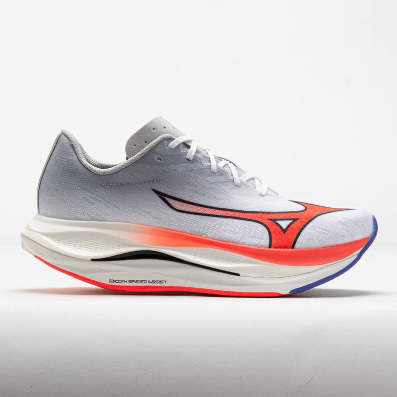 Mizuno Wave Rebellion Flash 3 Men's White/Fiery Coral