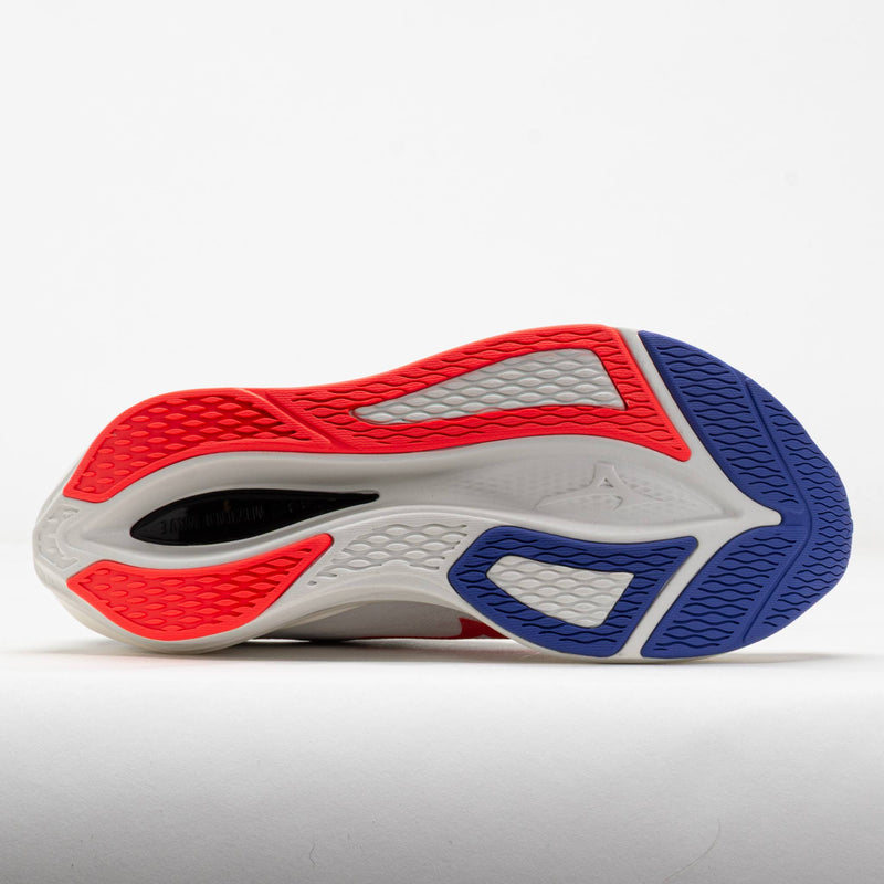 Mizuno Wave Rebellion Flash 3 Men's White/Fiery Coral