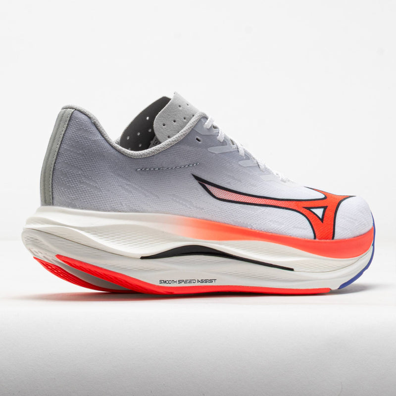 Mizuno Wave Rebellion Flash 3 Men's White/Fiery Coral