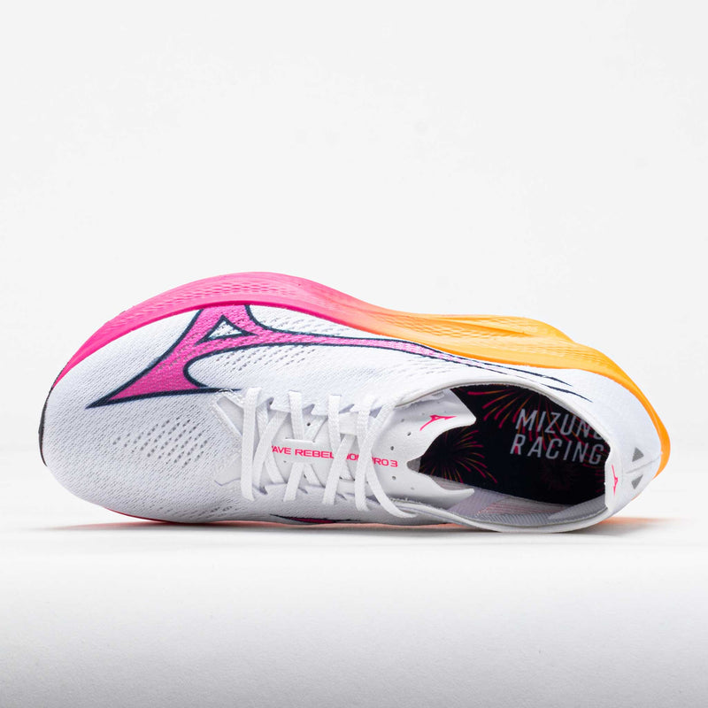 Mizuno Wave Rebellion Pro 3 Unisex White/Tang Orange