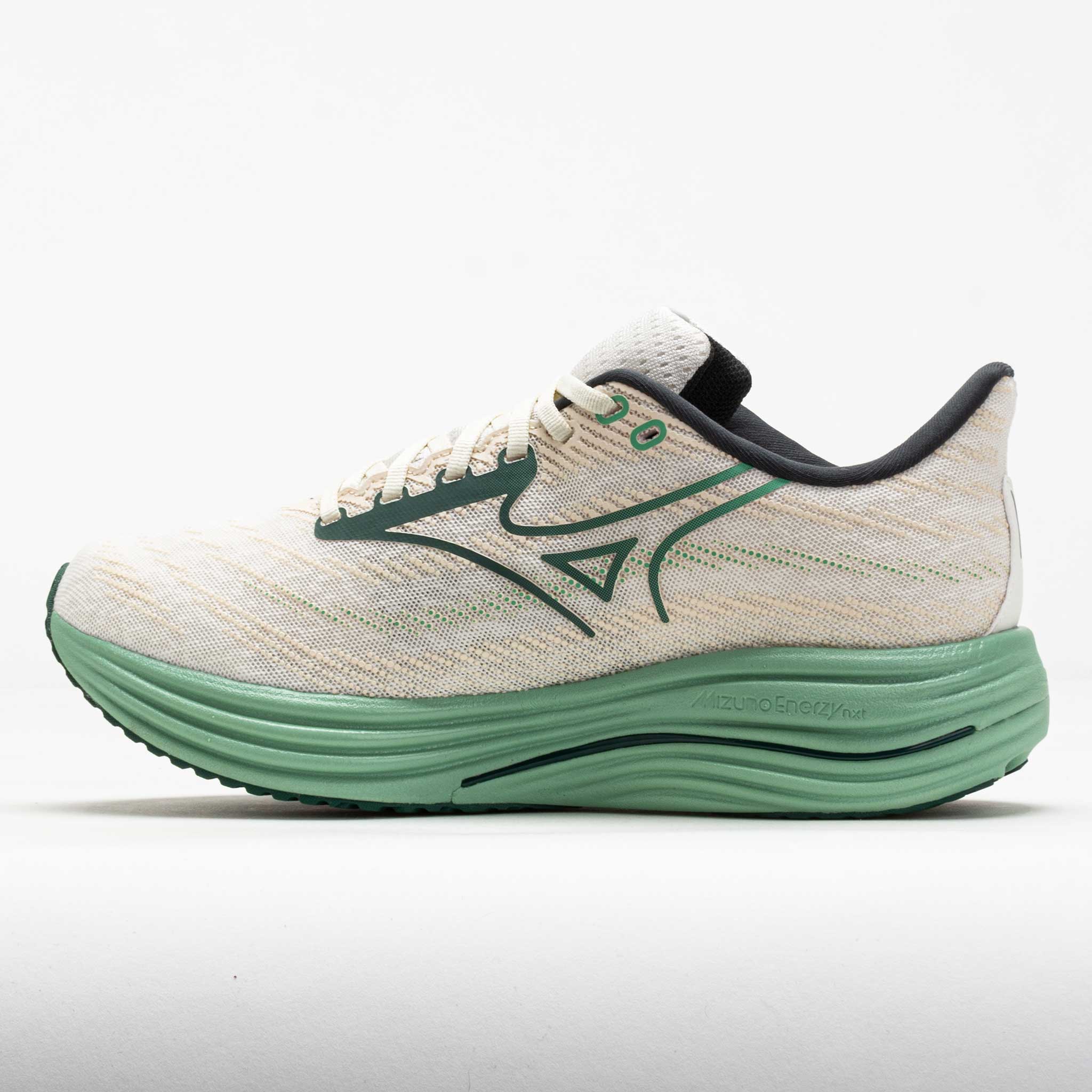 Mizuno Wave Rider 29 Men's White/Bistro Green – Holabird Sports