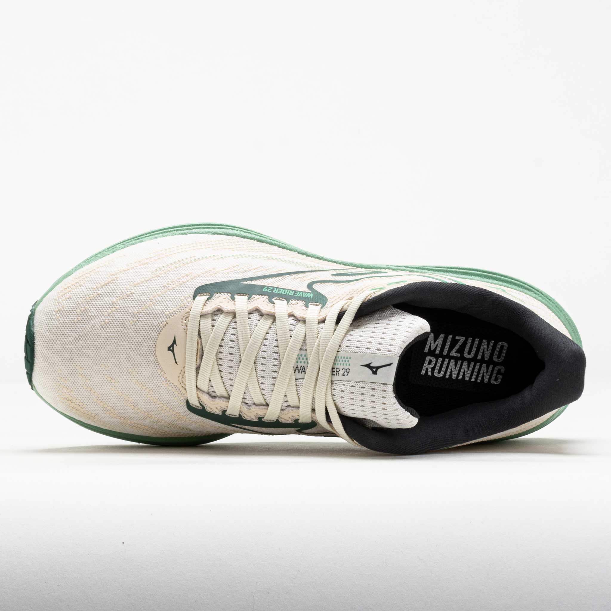 Mizuno Wave Rider 29 Men's White/Bistro Green