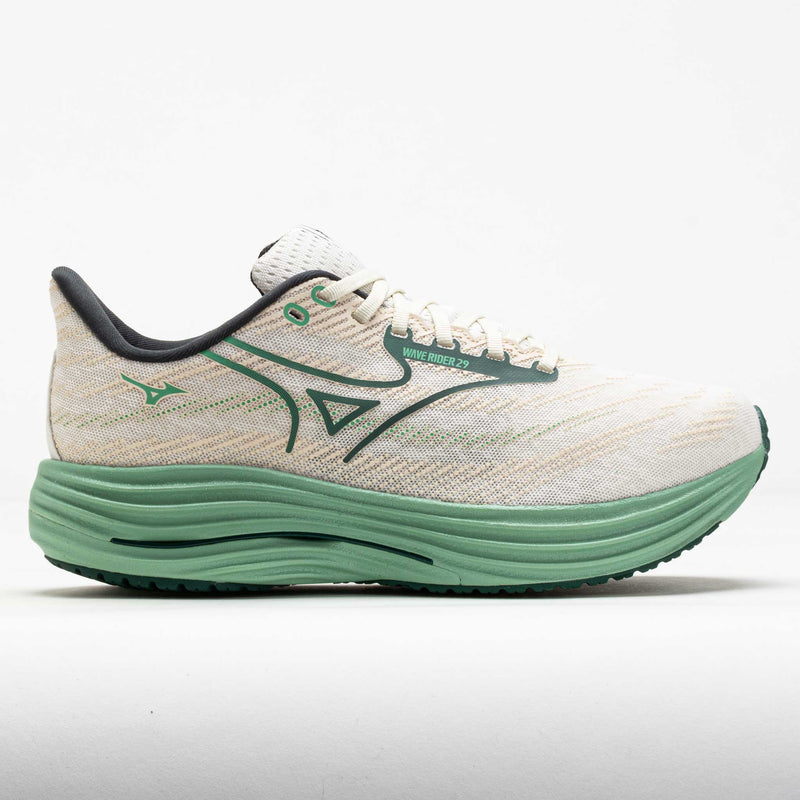 Mizuno Wave Rider 29 Men's White/Bistro Green