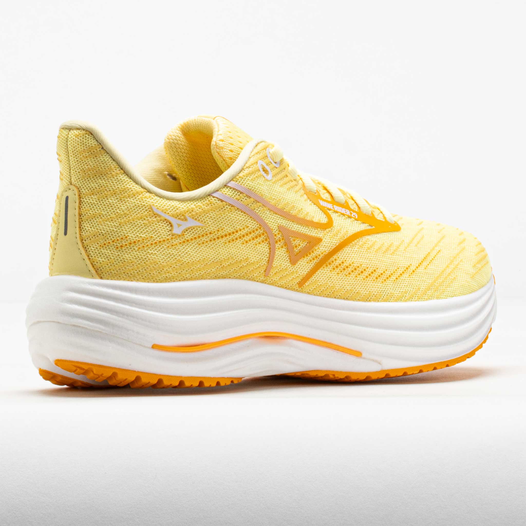 Mizuno Wave Rider 29 Women's Glowing Cream/Citrus – Holabird Sports