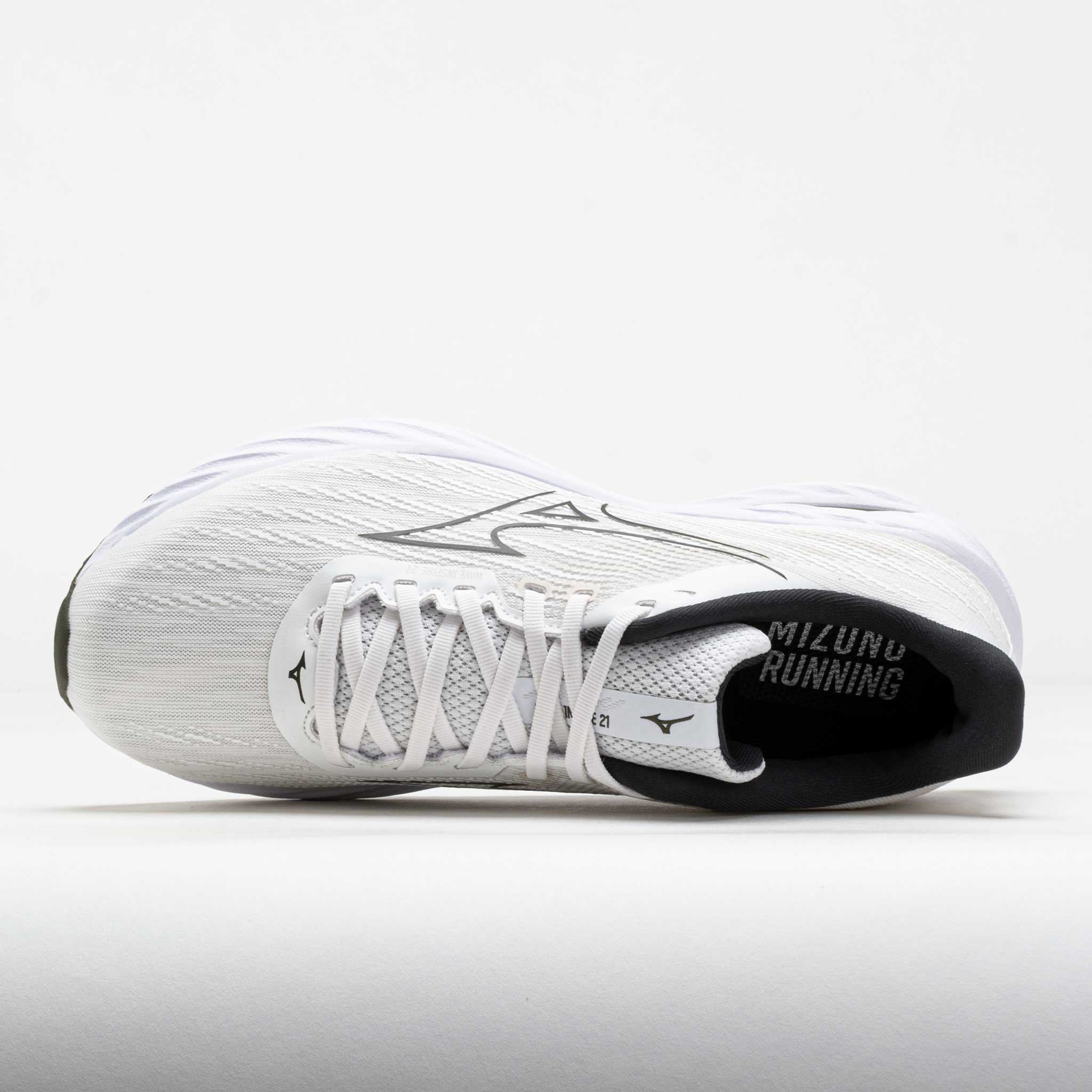 Mizuno Wave Inspire 21 Men's White/Grape Leaf – Holabird Sports