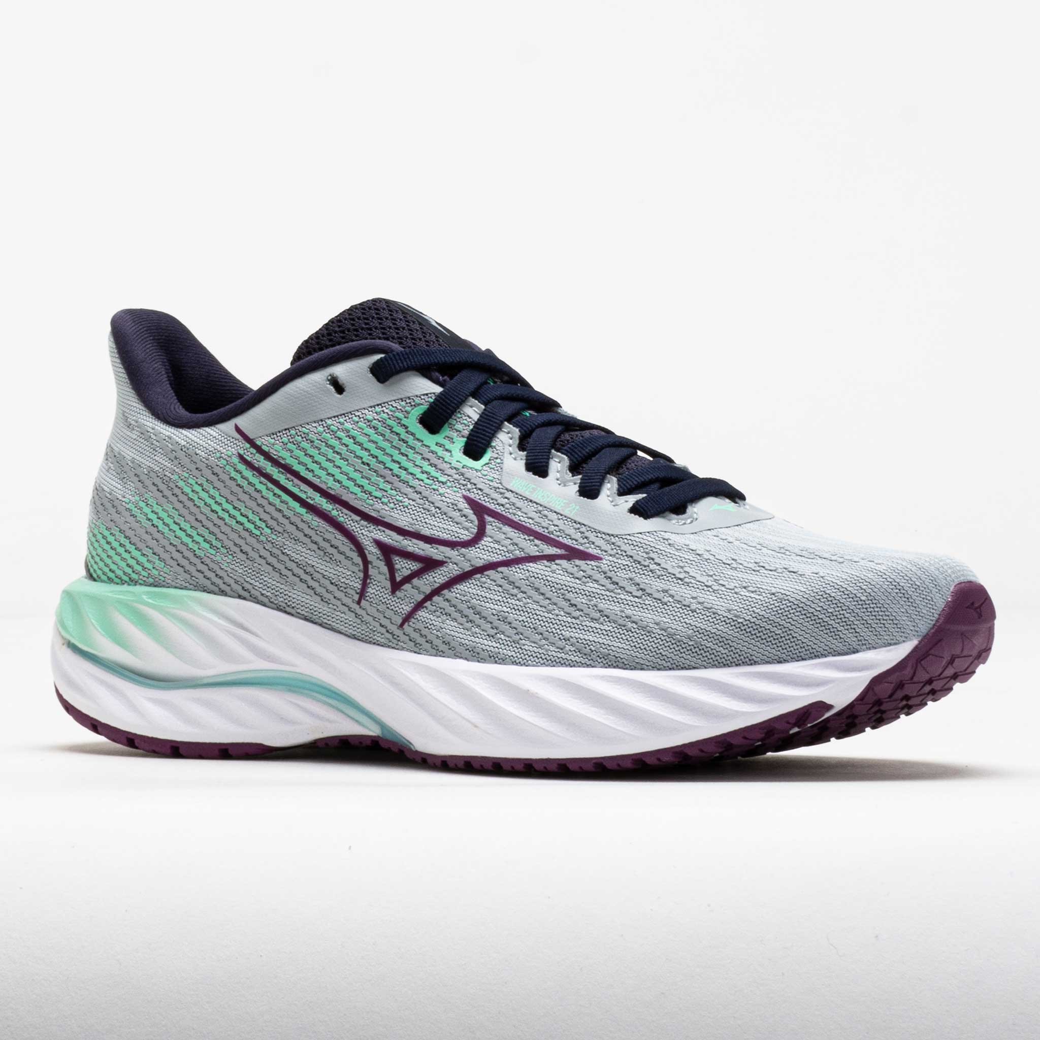 Mizuno Wave Inspire 21 Women's Pearl Blue/Dark Purple