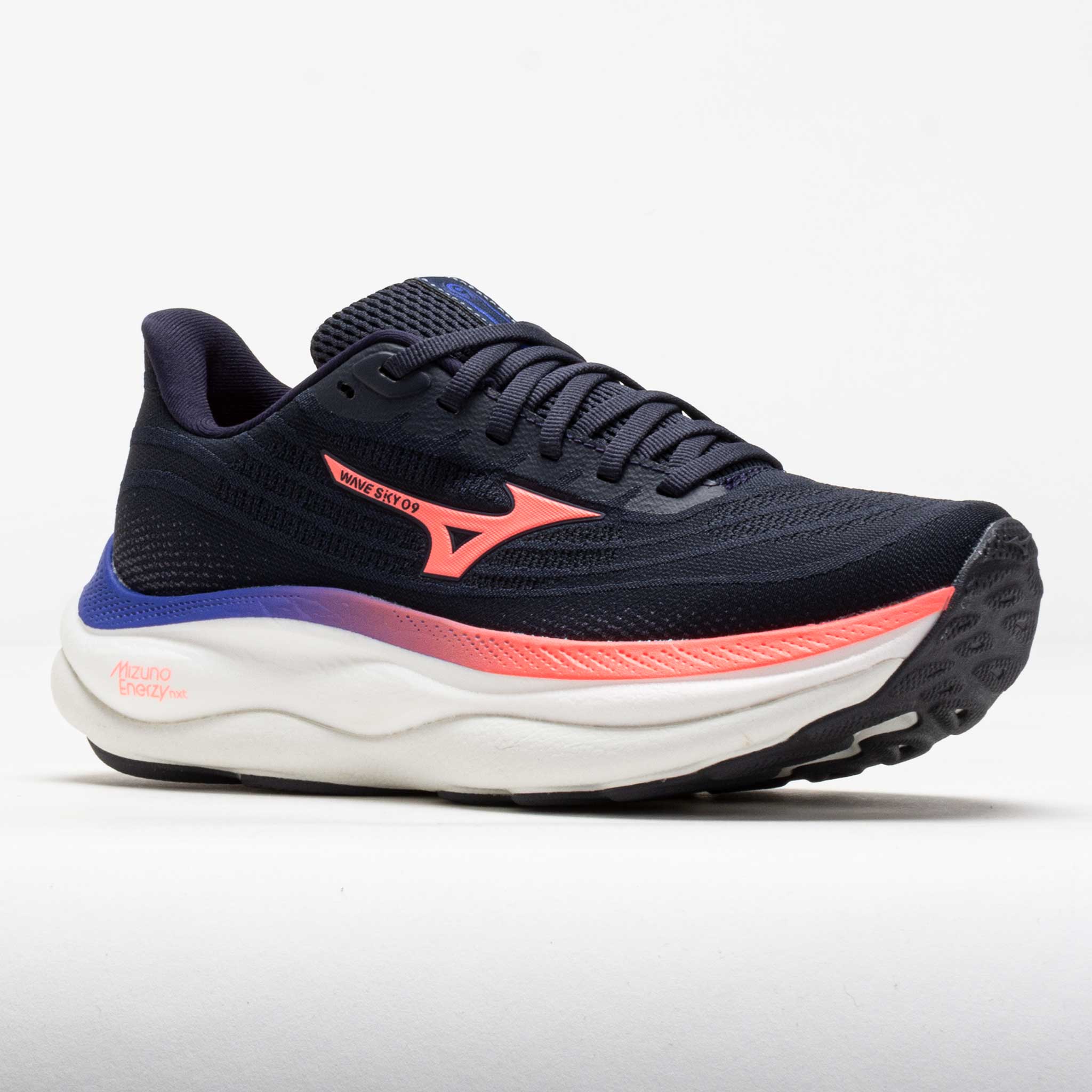 Mizuno Wave Sky 9 Women's Odyssey Grey/Striking Coral
