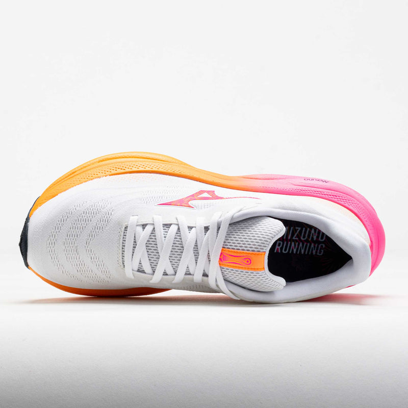 Mizuno Wave Sky 9 Hanabi Unisex White/Tang Orange