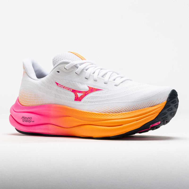 Mizuno Wave Sky 9 Hanabi Unisex White/Tang Orange