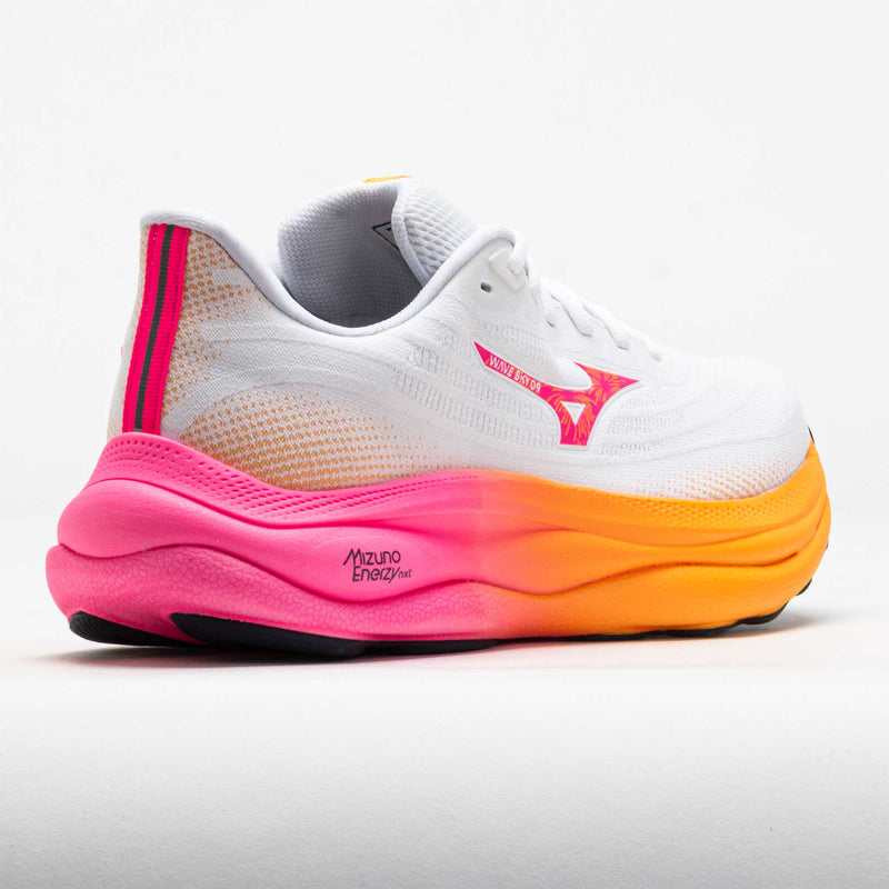Mizuno Wave Sky 9 Hanabi Unisex White/Tang Orange