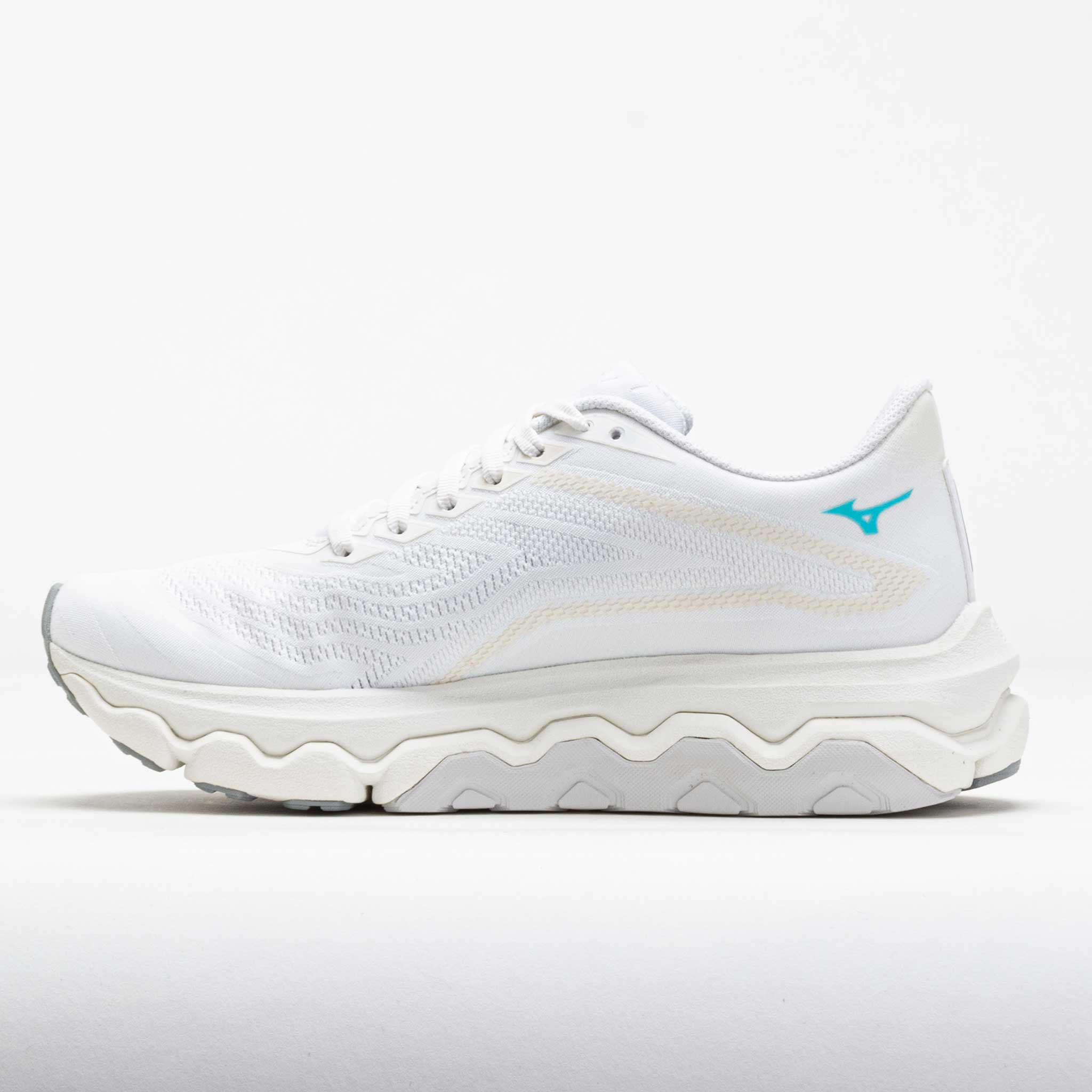 Mizuno Wave Horizon 8 Women's White/Tanager Turquoise