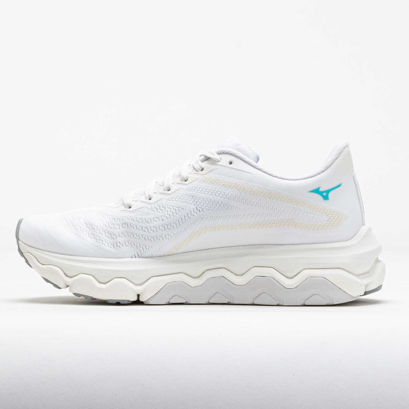 Mizuno Wave Horizon 8 Women's White/Tanager Turquoise