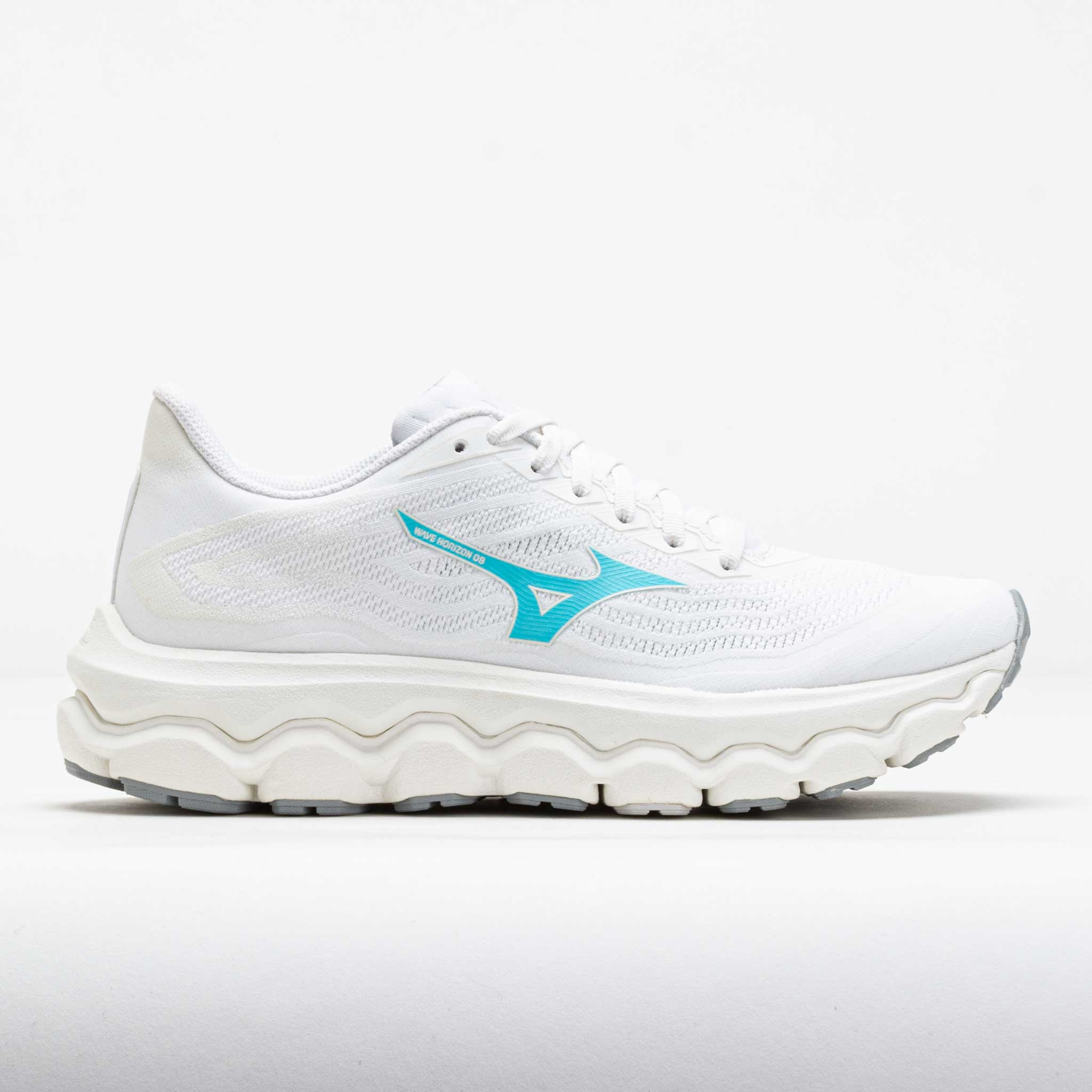 Mizuno Wave Horizon 8 Women's White/Tanager Turquoise