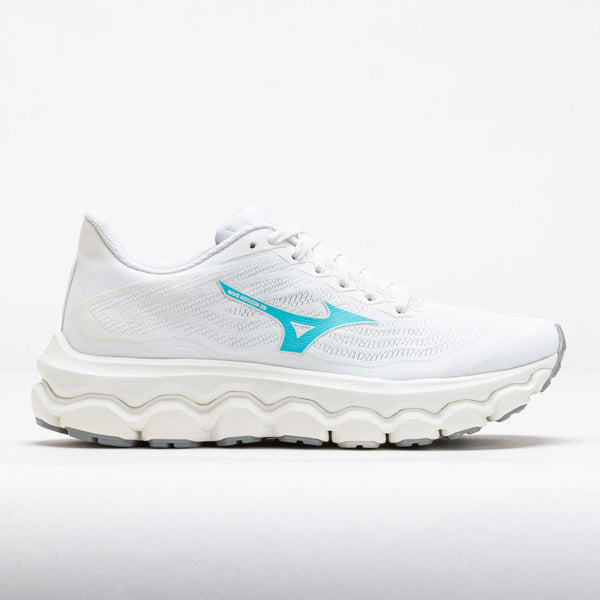Mizuno Wave Horizon 8 Women's White/Tanager Turquoise
