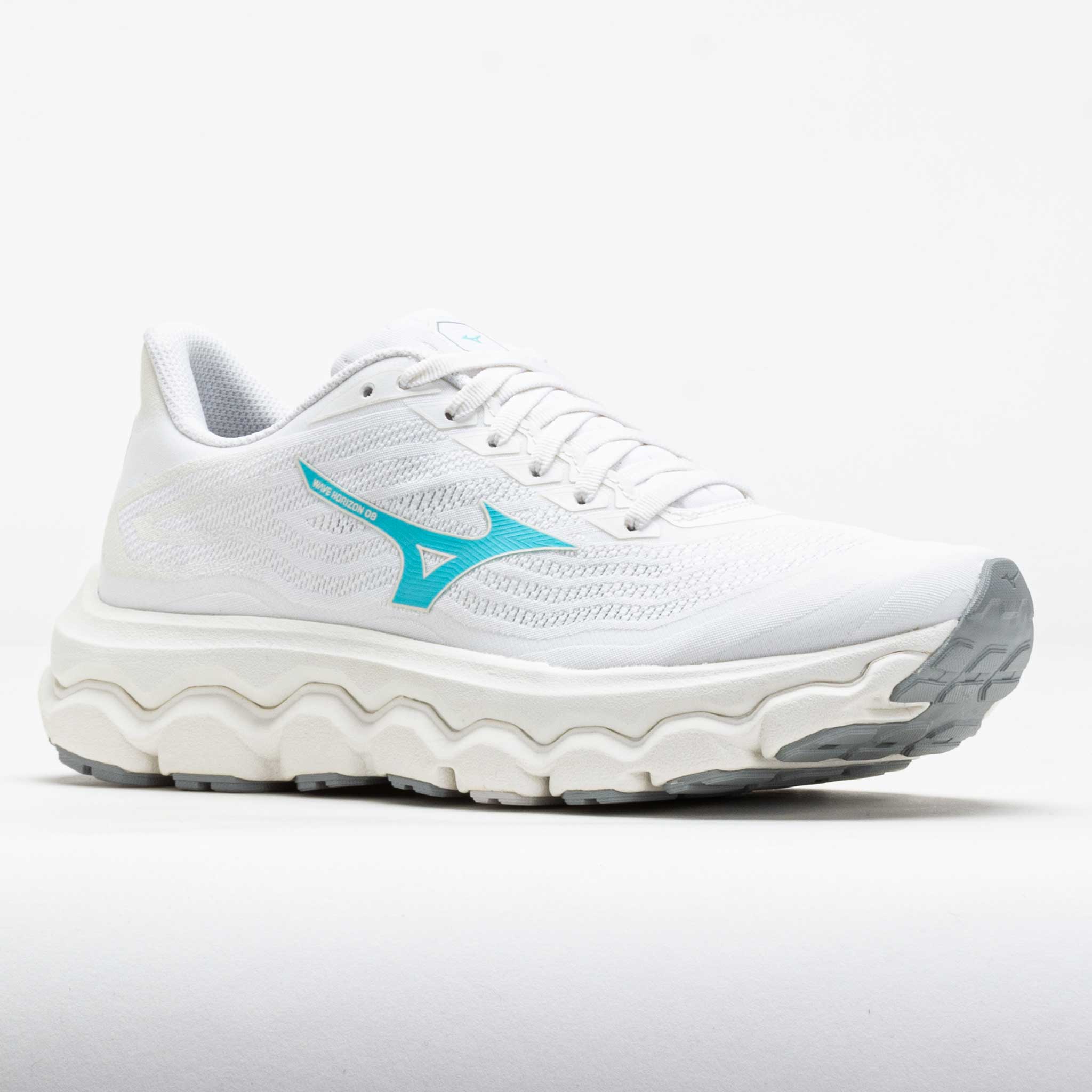 Mizuno Wave Horizon 8 Women's White/Tanager Turquoise