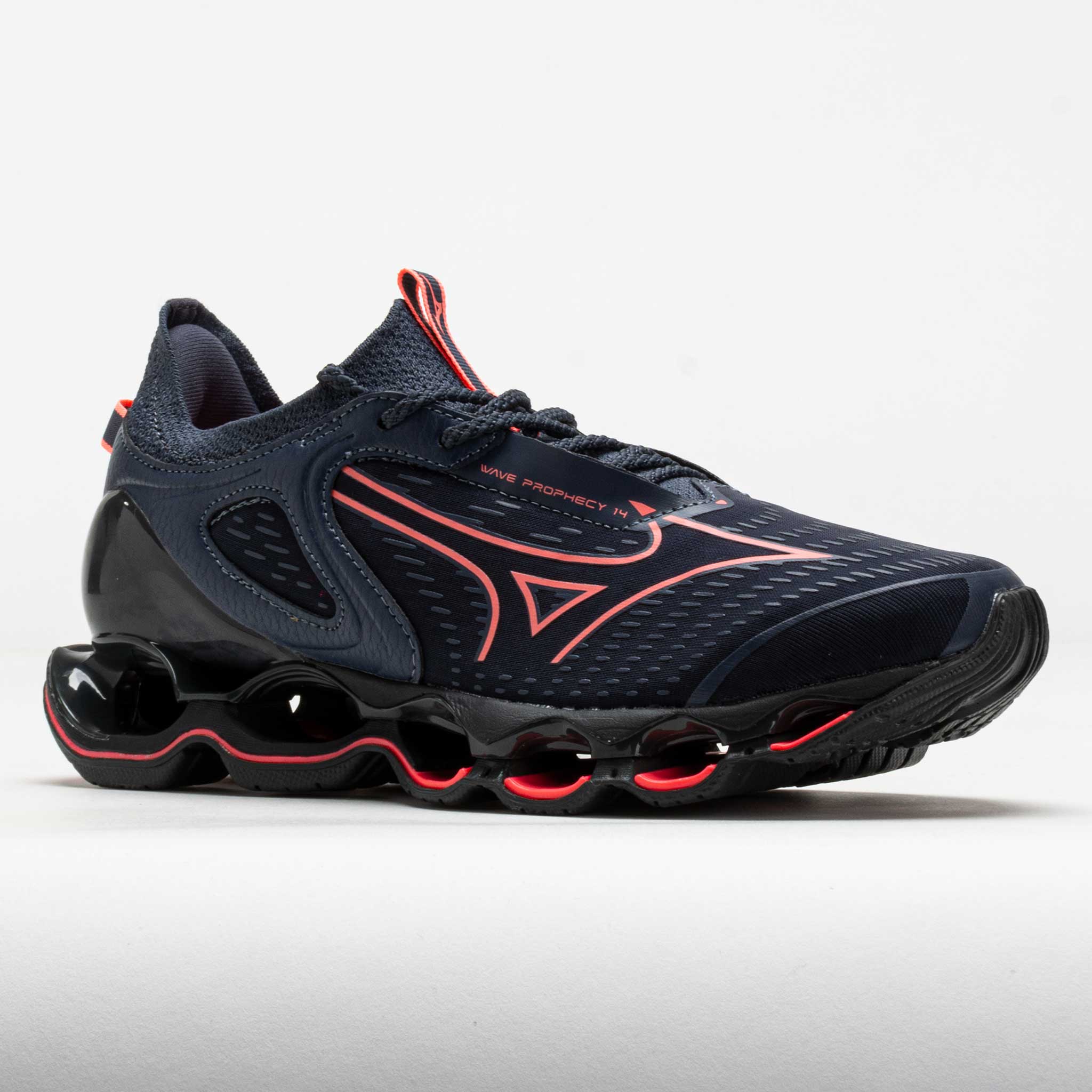 Mizuno Wave Prophecy 14 Women's Odyssey Grey/Striking Coral
