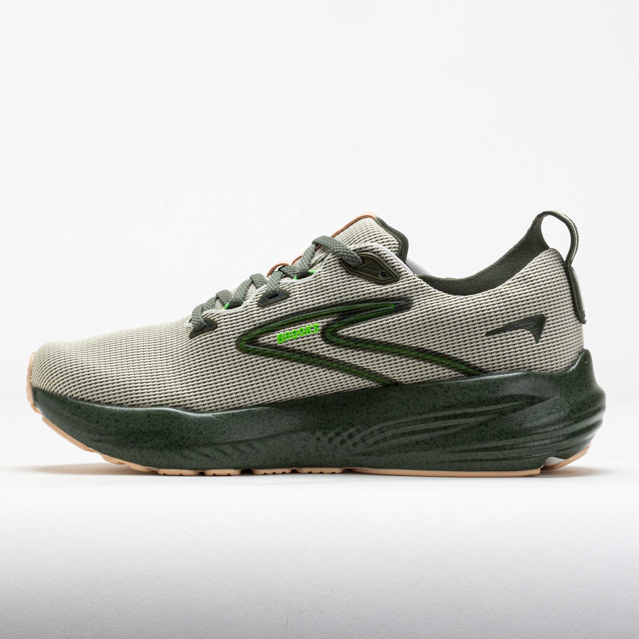 Brooks Glycerin 22 Men's Beetle/Celadon/Ivory