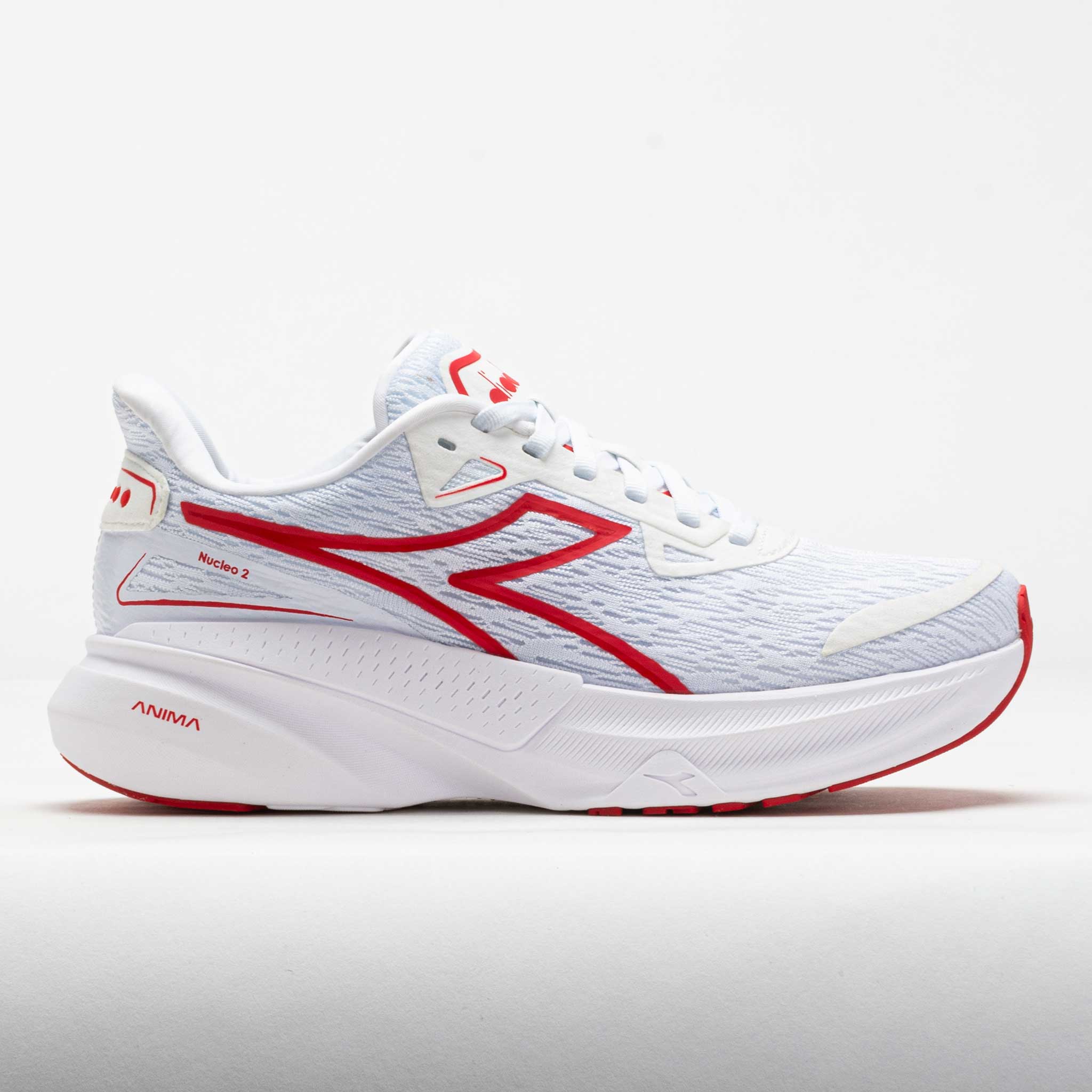 Diadora Nucleo 2 Women's White/Fiery Red