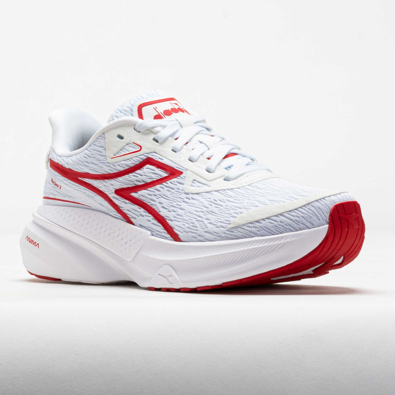 Diadora Nucleo 2 Women's White/Fiery Red