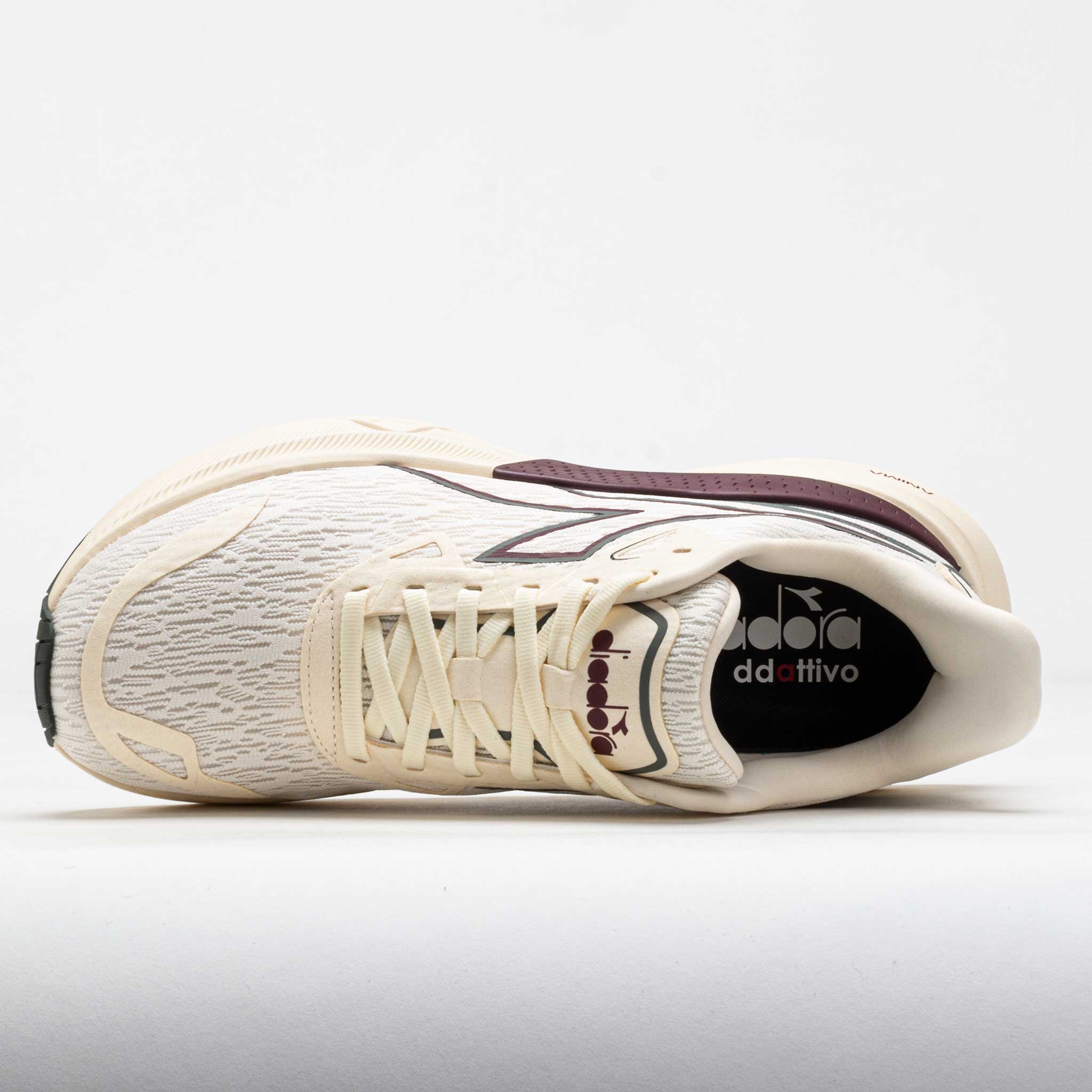 Diadora Nucleo 2 Men's Whisper White/Maroon Banner