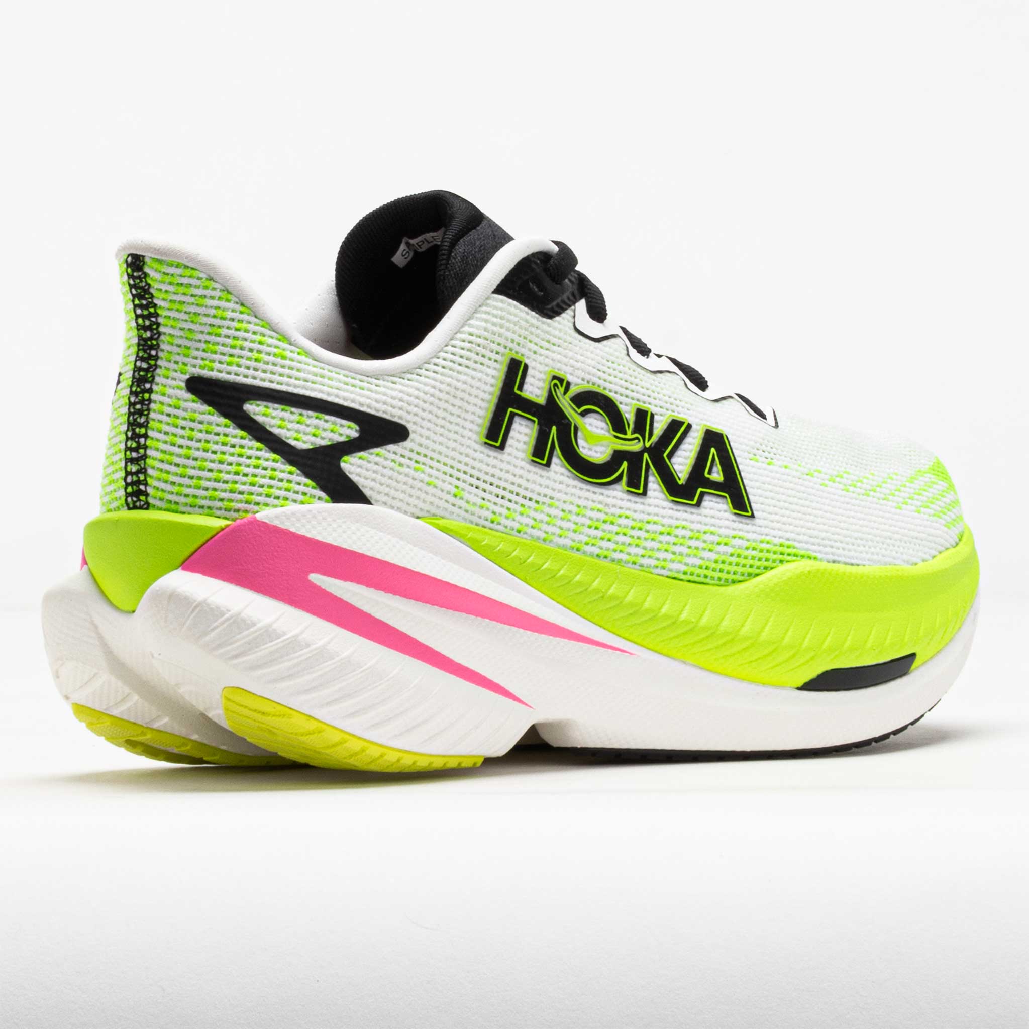 HOKA Mach X 3 Women's White/Neon Lime