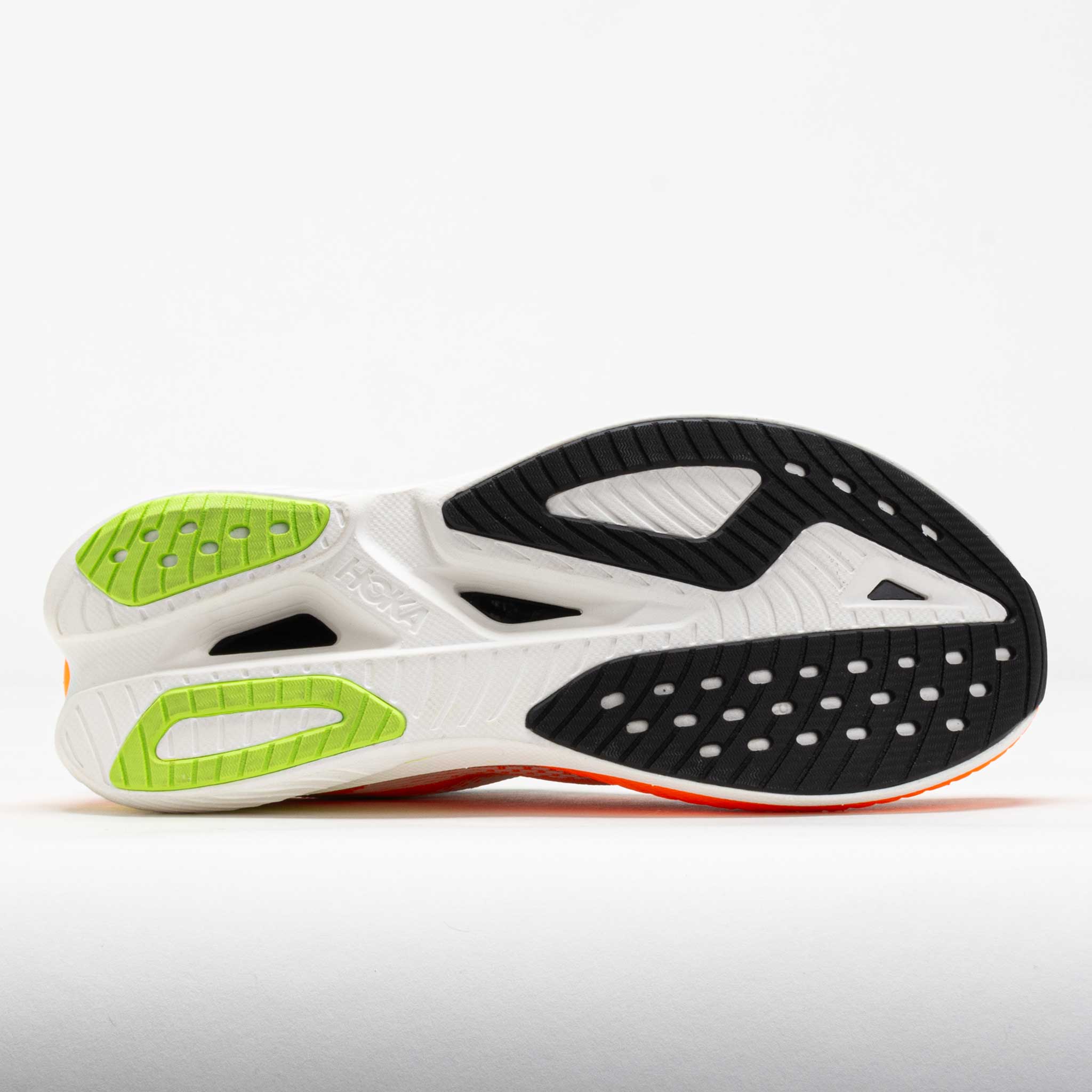 【mooncho】 HOKA Mach X 3 Men's White/Neon Tangerine – Holabird Sports
