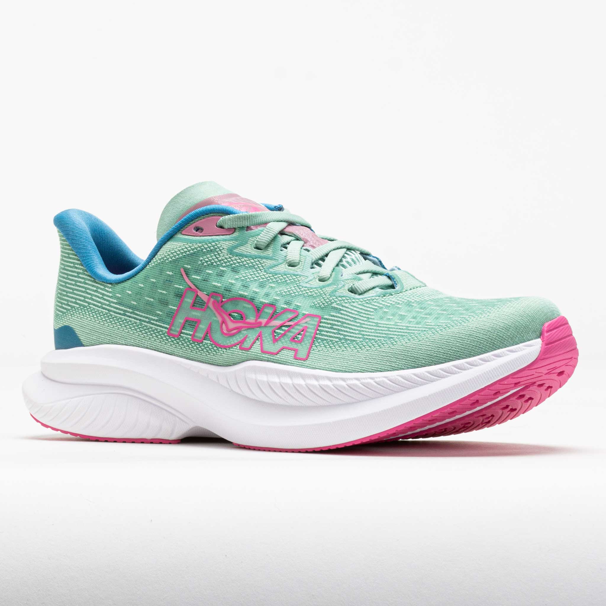 HOKA Mach 6 Women's Jadeite/Alpine Blue – Holabird Sports