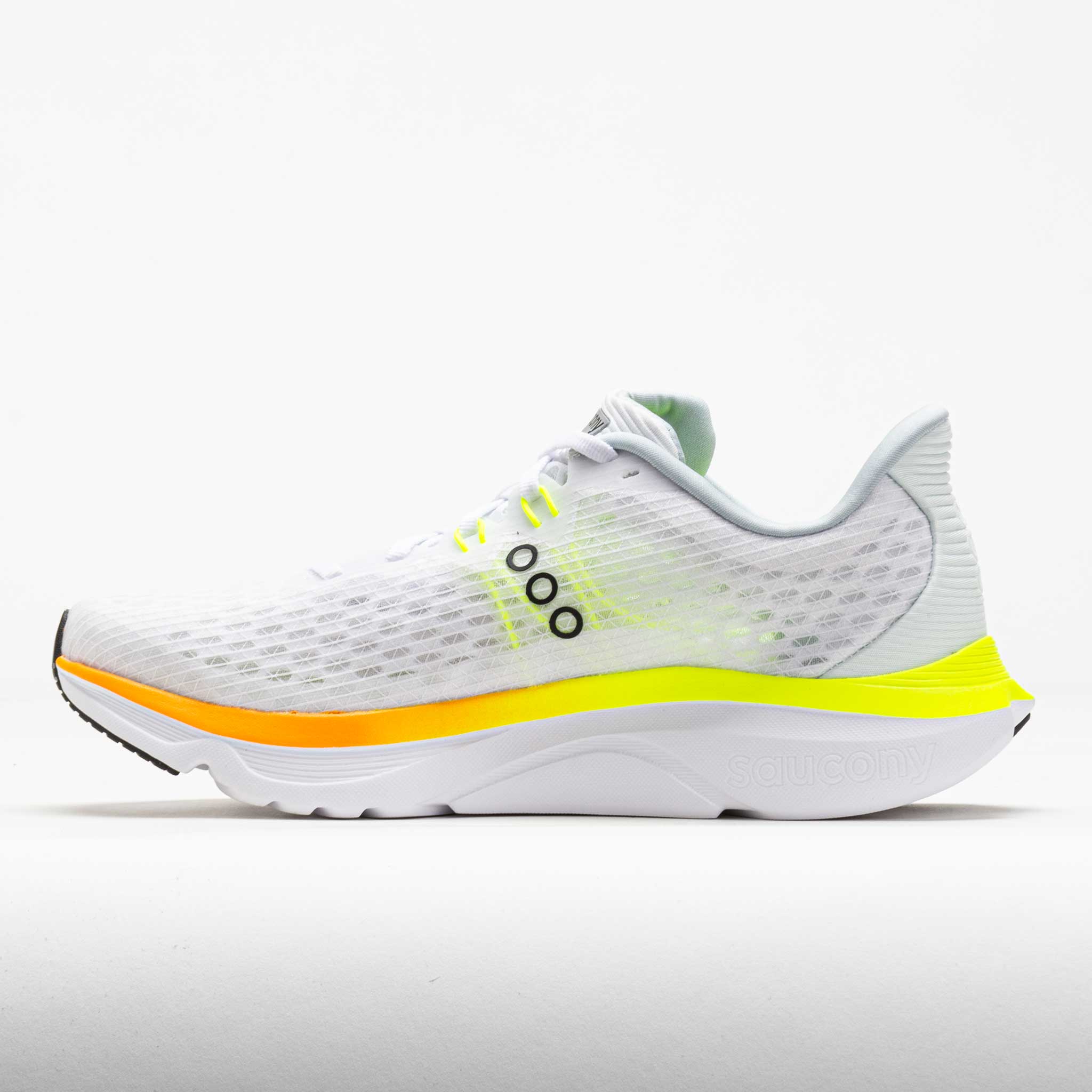 スニーカー SAUCONY Men Sneakers 2044396 White Saucony Kinvara 16 Men's White/Citron – Holabird Sports