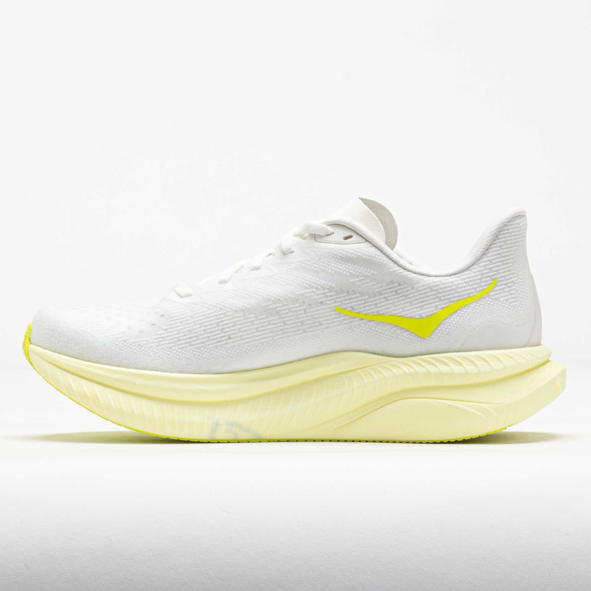 HOKA Mach 6 Women's White/Neon HOKA Citrus – Holabird Sports