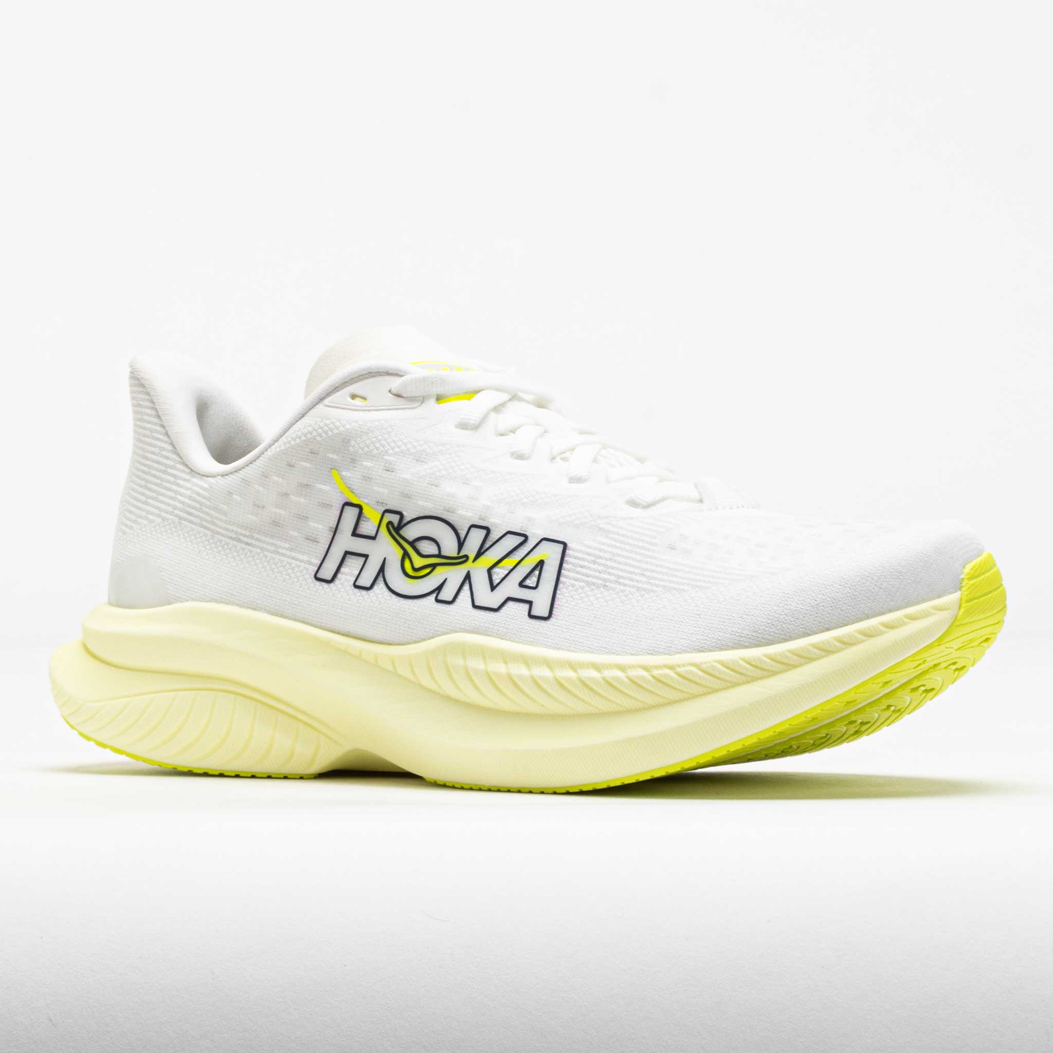 HOKA Mach 6 Women's White/Neon HOKA Citrus