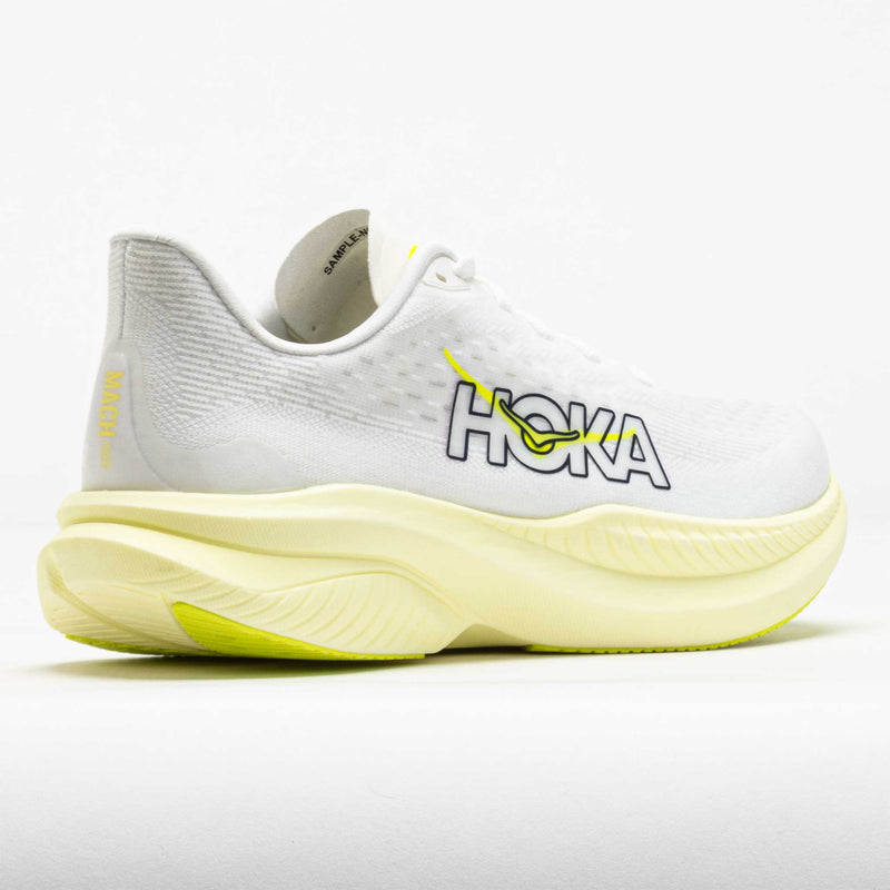 HOKA Mach 6 Women's White/Neon HOKA Citrus