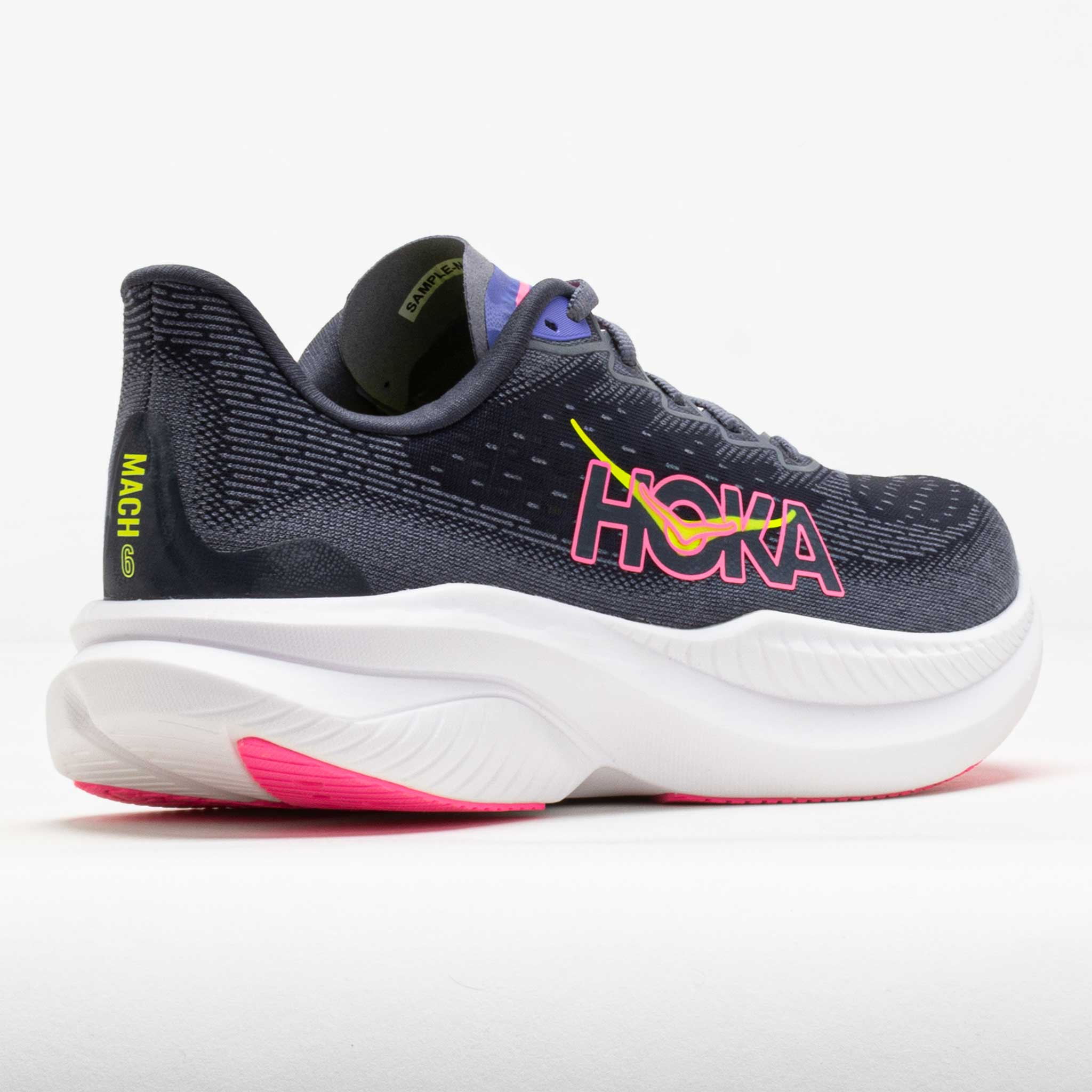 HOKA Mach 6 Women's Grey Skies/Charcoal Grey