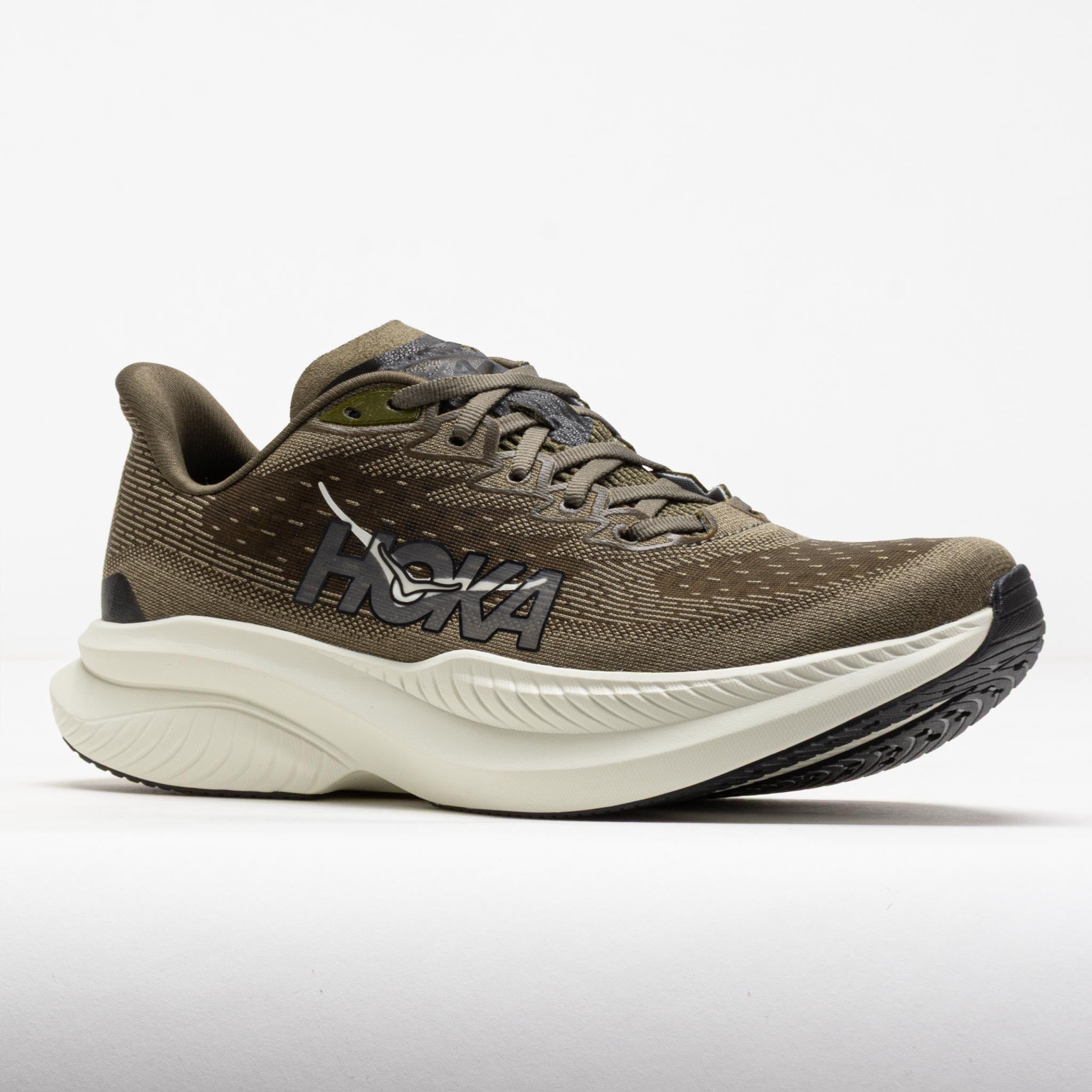 HOKA Mach 6 Men's Antique Olive/Truffle Salt