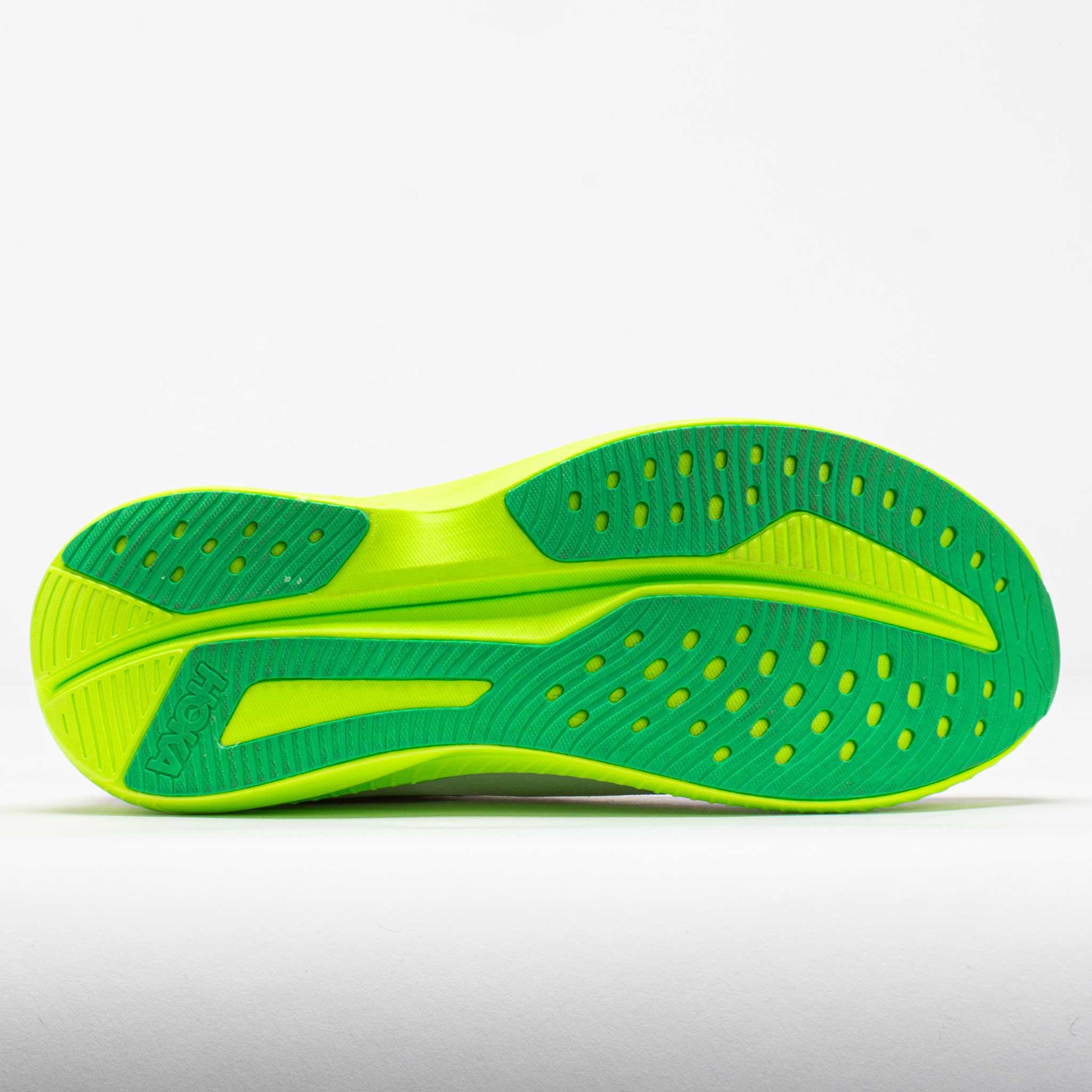 HOKA Mach 6 Men's White/Neon Lime