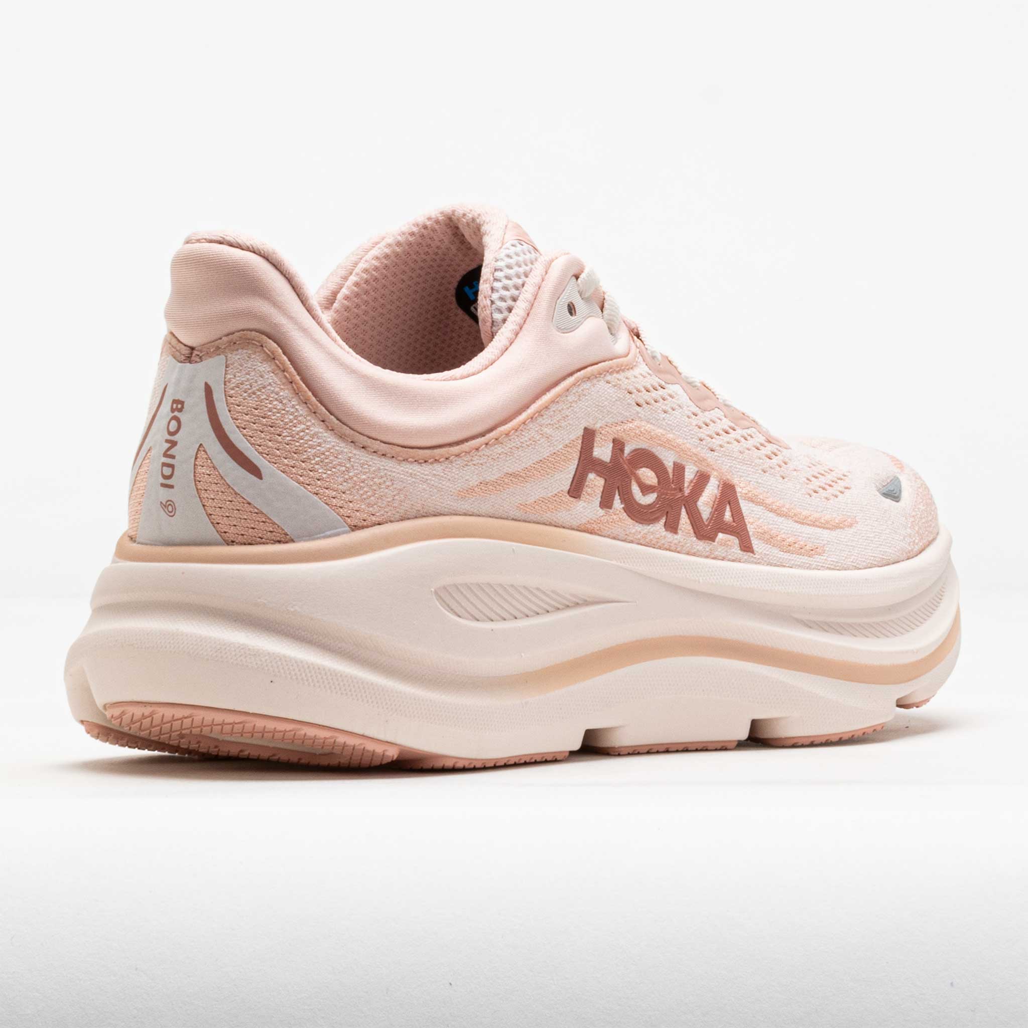 HOKA Bondi 9 Women's Rose Latte/Rose Cream – Holabird Sports