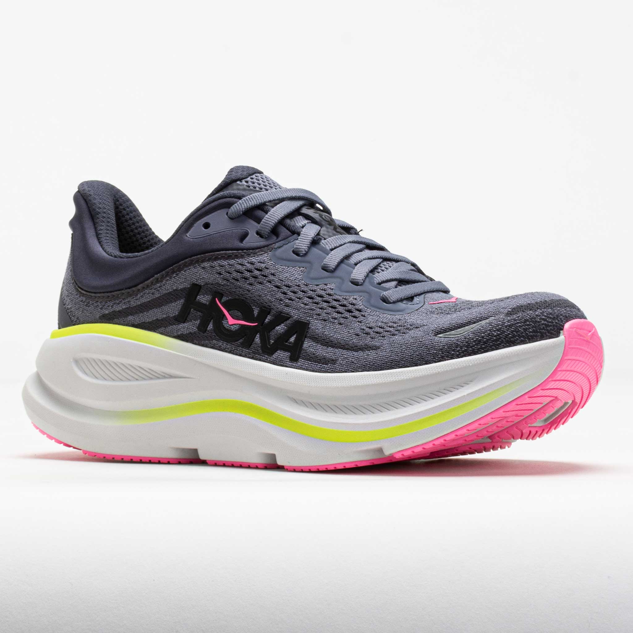 HOKA Bondi 9 Women's Charcoal Grey/Grey Skies