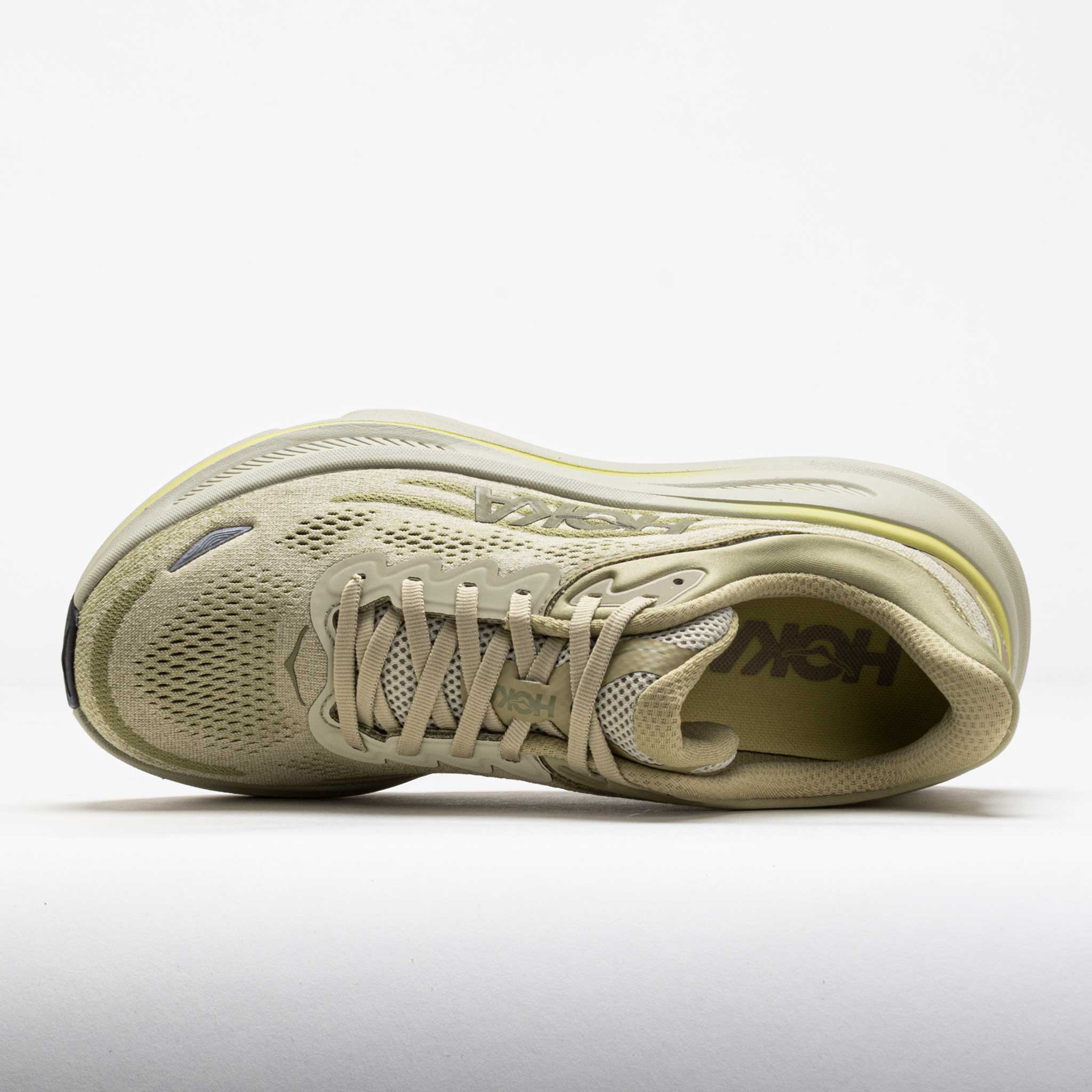 HOKA Bondi 9 Men's Grassland/Oyster Mushroom